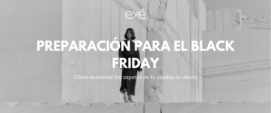 Preparación para el Black Friday: zapatos de mujer