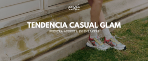 Tendencia casual glam: sneakers de mujer