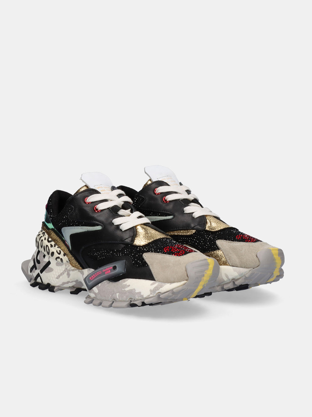 0129-10 LEATHER BLACK