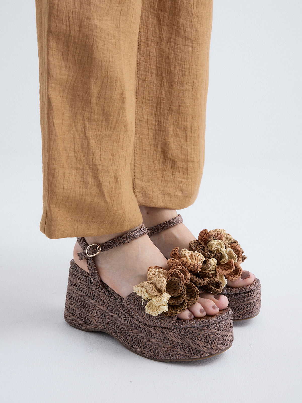 0912 RAFFIA BROWN