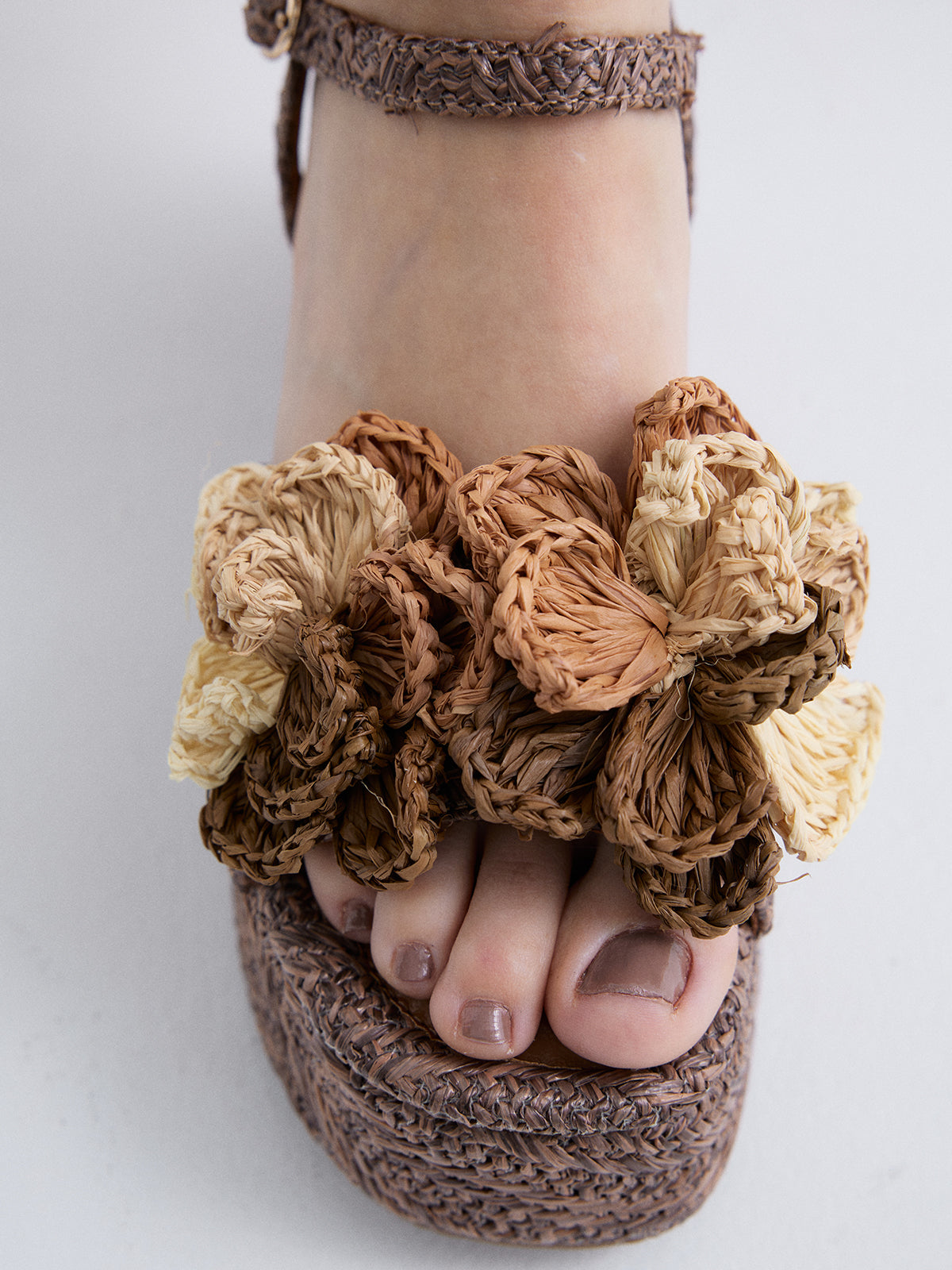 0912 RAFFIA BROWN