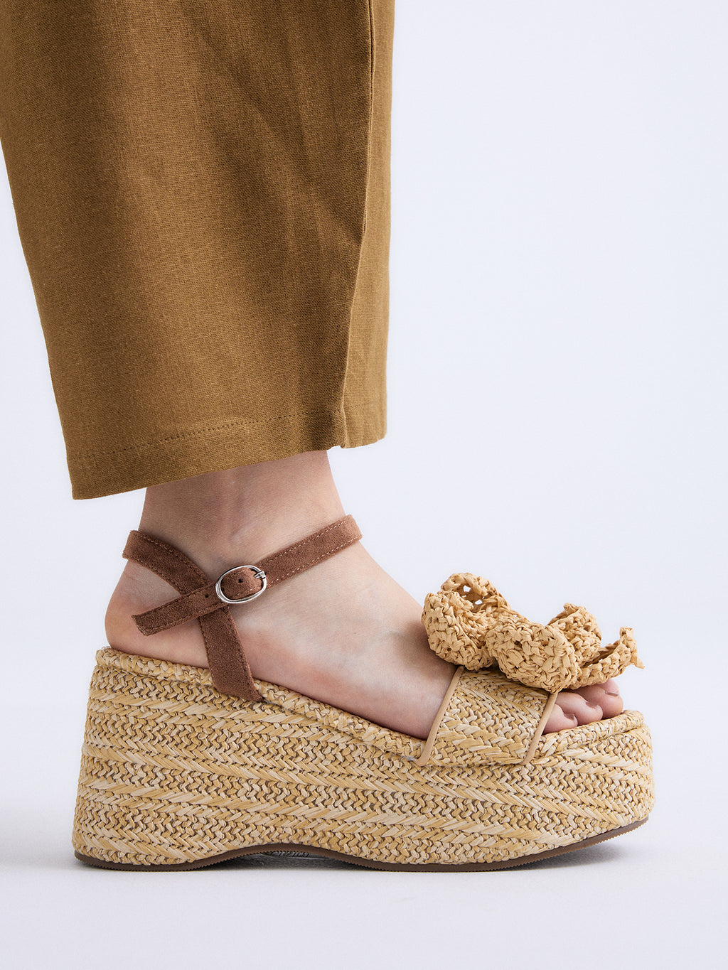 0913 RAFFIA BEIGE CAMEL