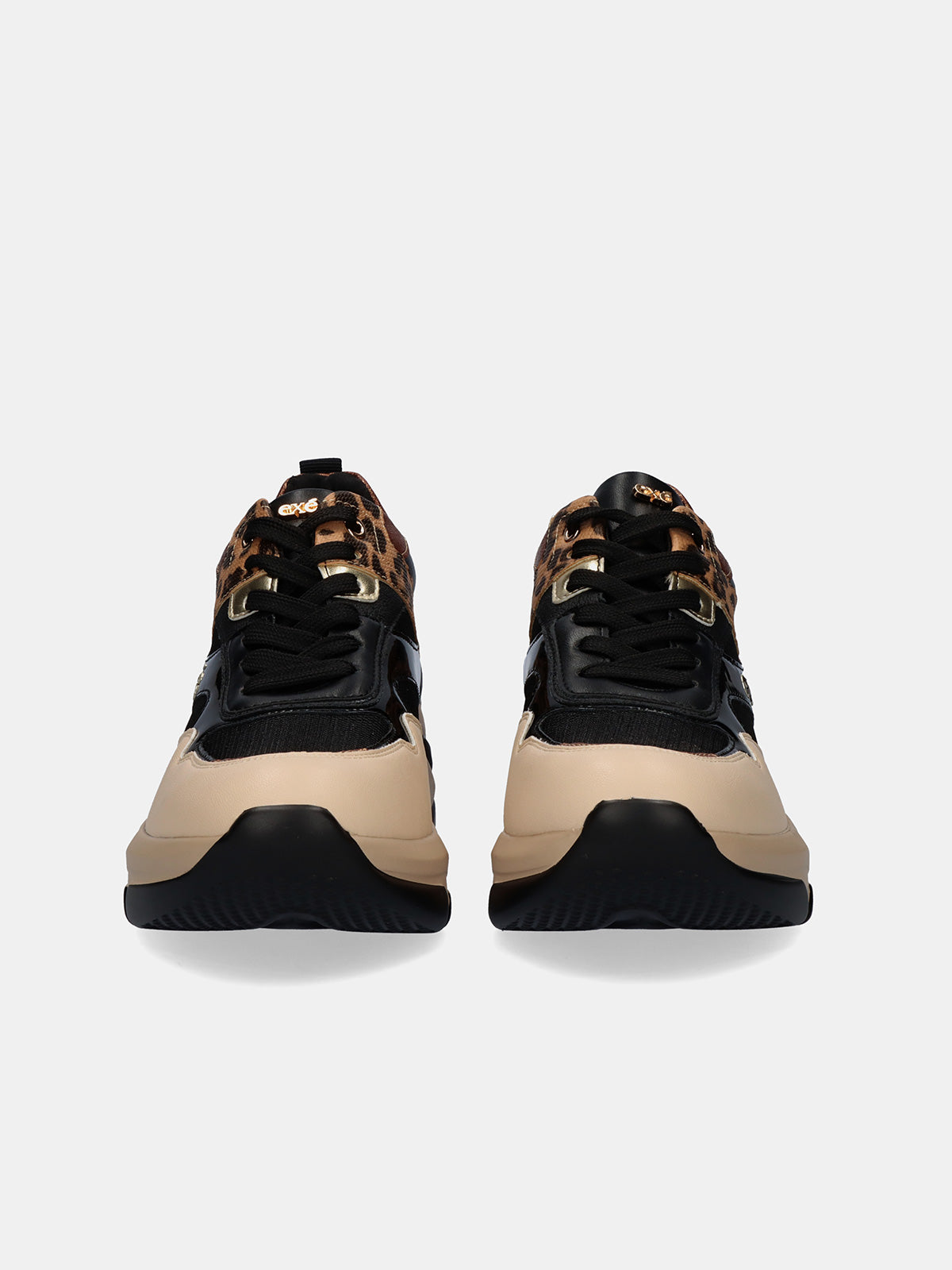 106-41EX32 PU BEIGE BLACK