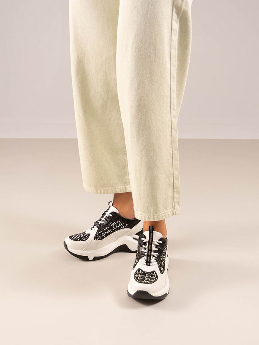 106-42EX20 TEXTIL WHITE BLACK