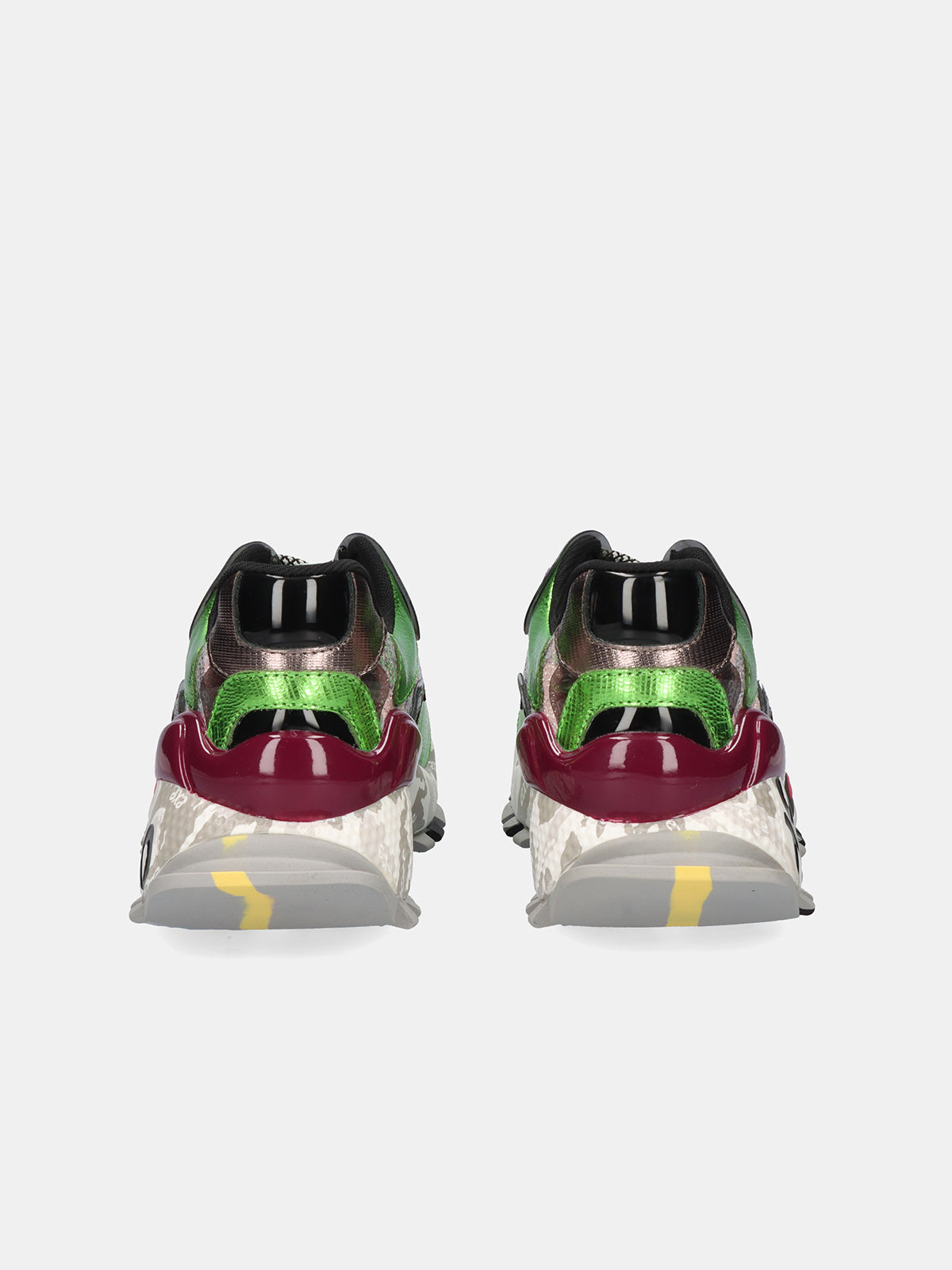 134-10 LEATHER GREEN PINK