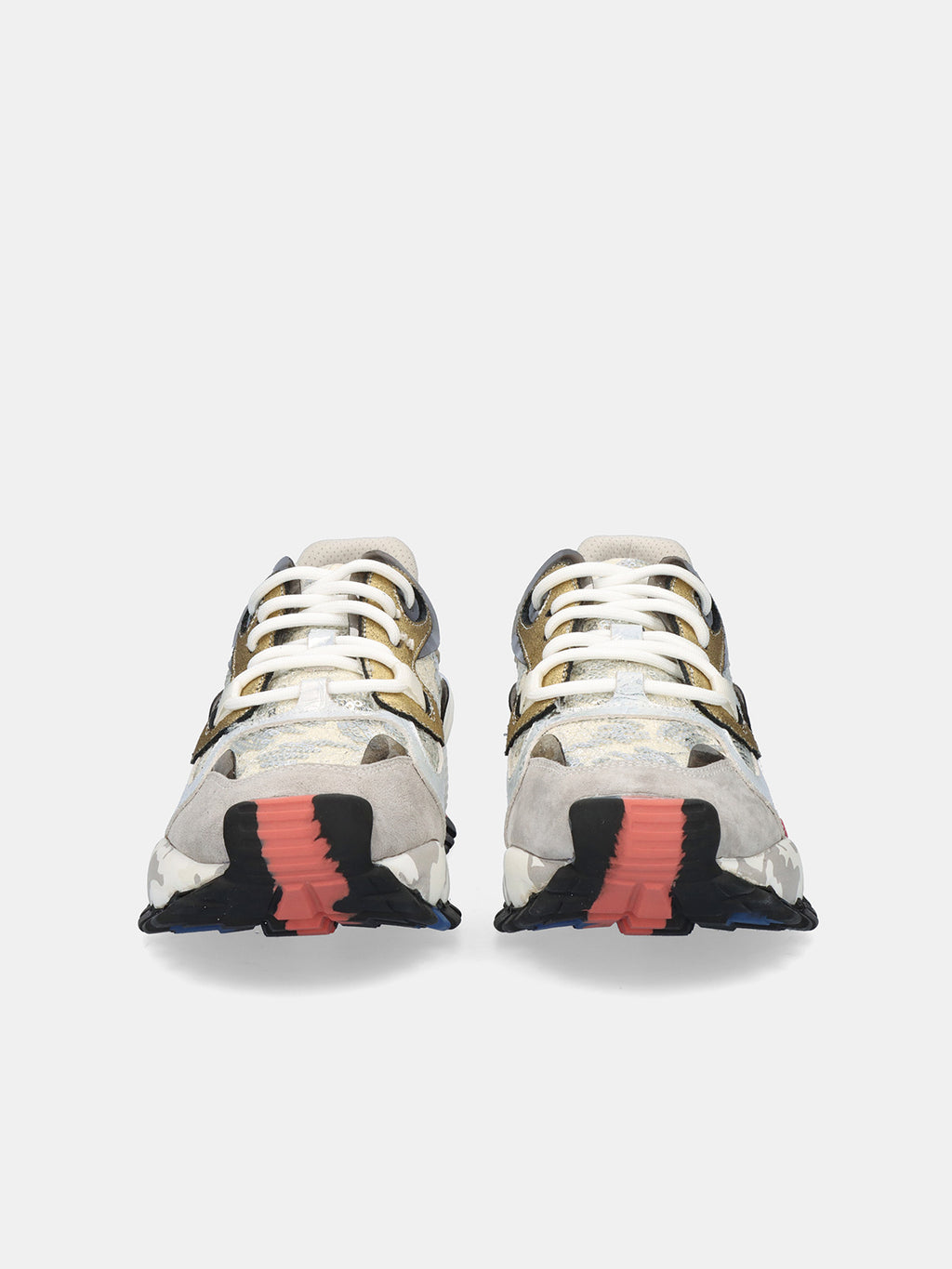 134-10 LEATHER GREY SILVER