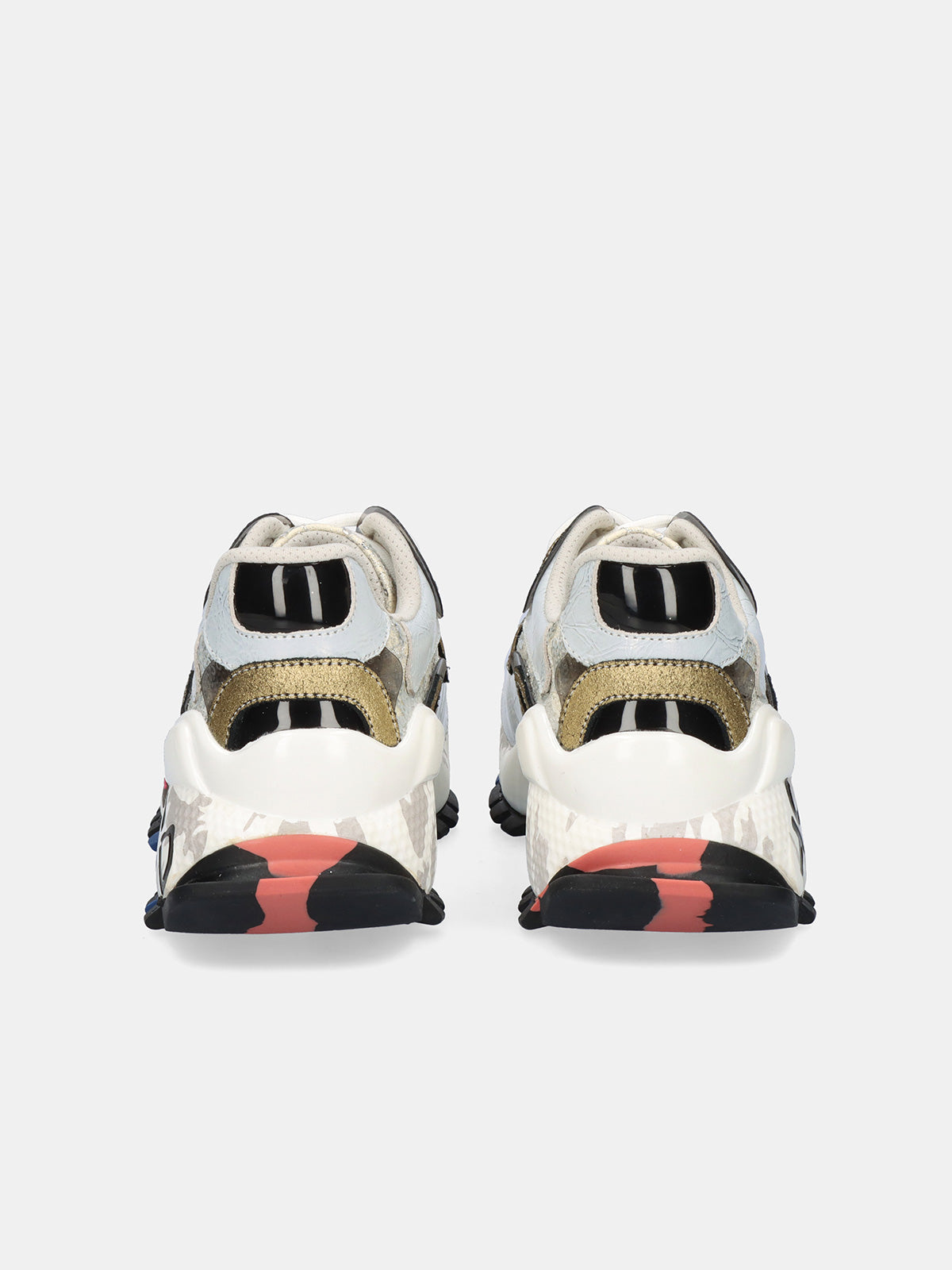 134-10 LEATHER GREY SILVER