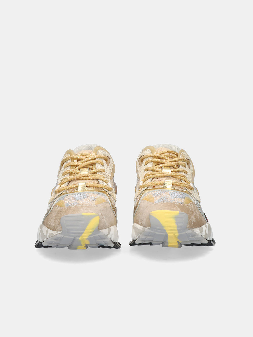 134-10 LEATHER TAUPE GOLD