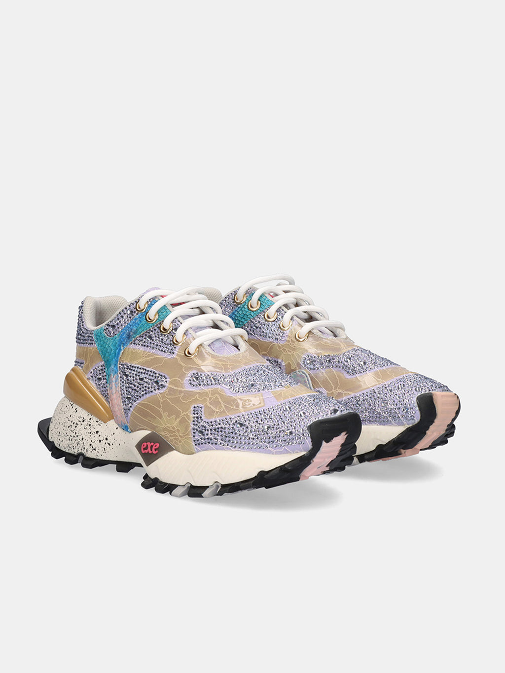 134-102 STRASS GOLD LILA