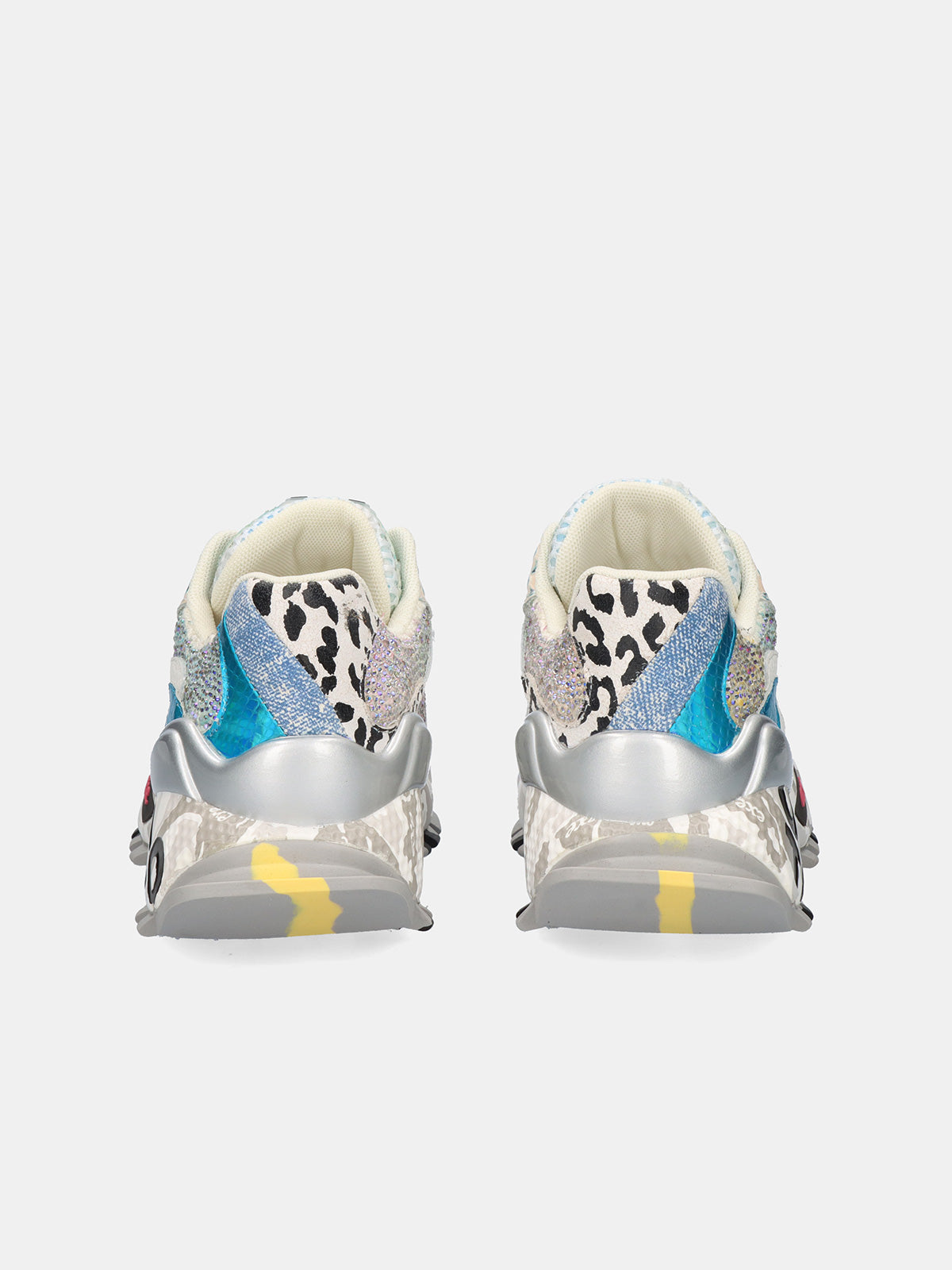 134-160 LEATHER WHITE BLUE