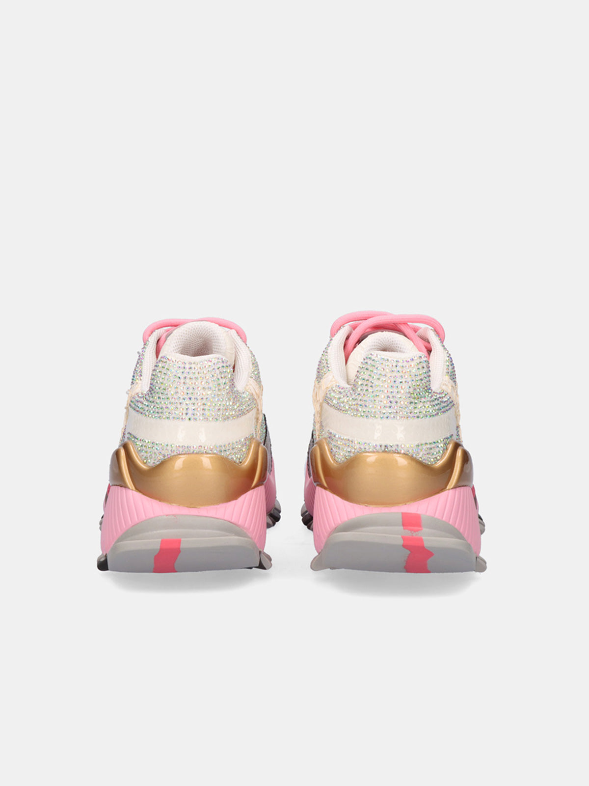 134-20 LEATHER WHITE PINK