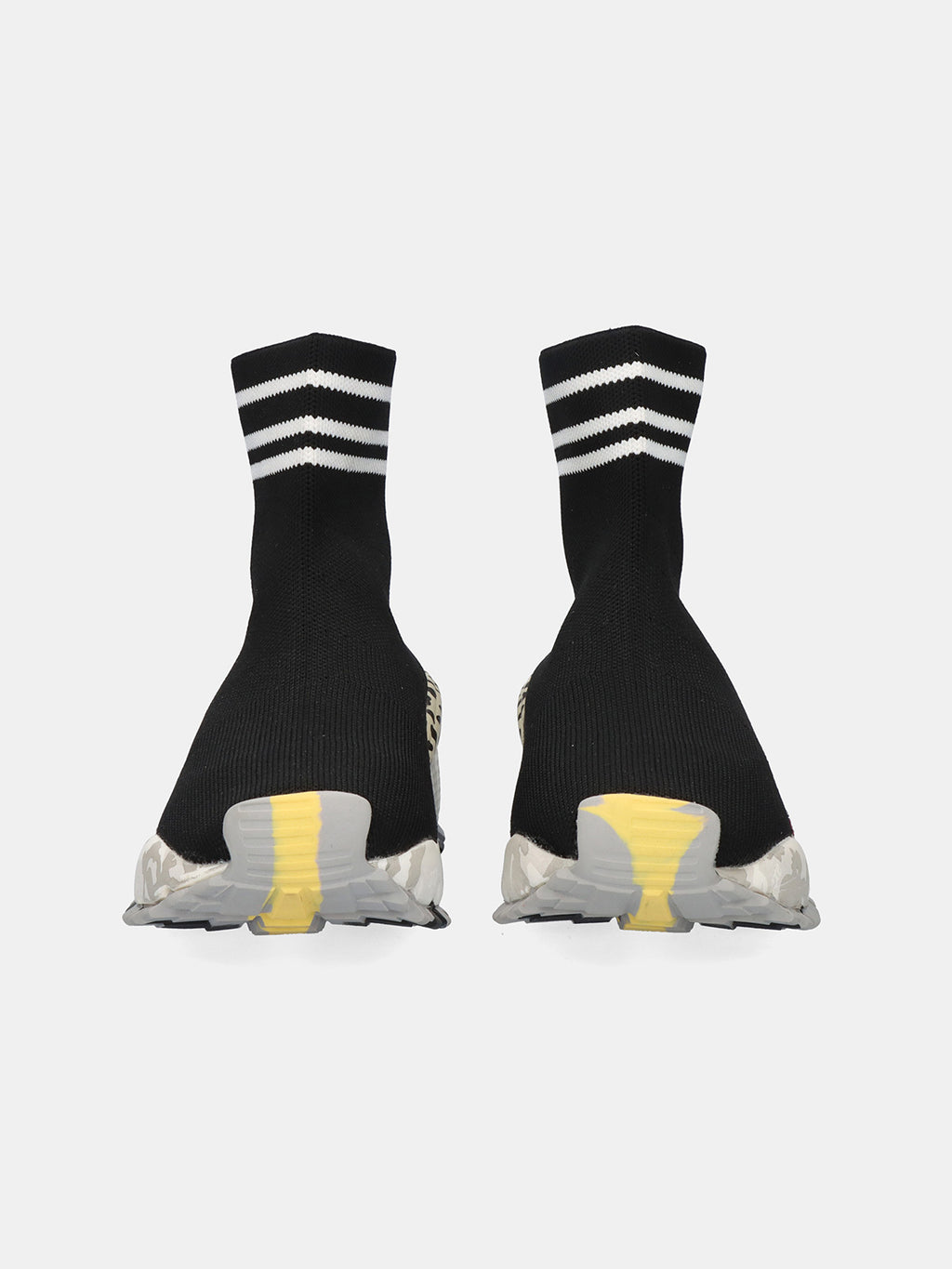 134-203 KNIT BLACK WHITE