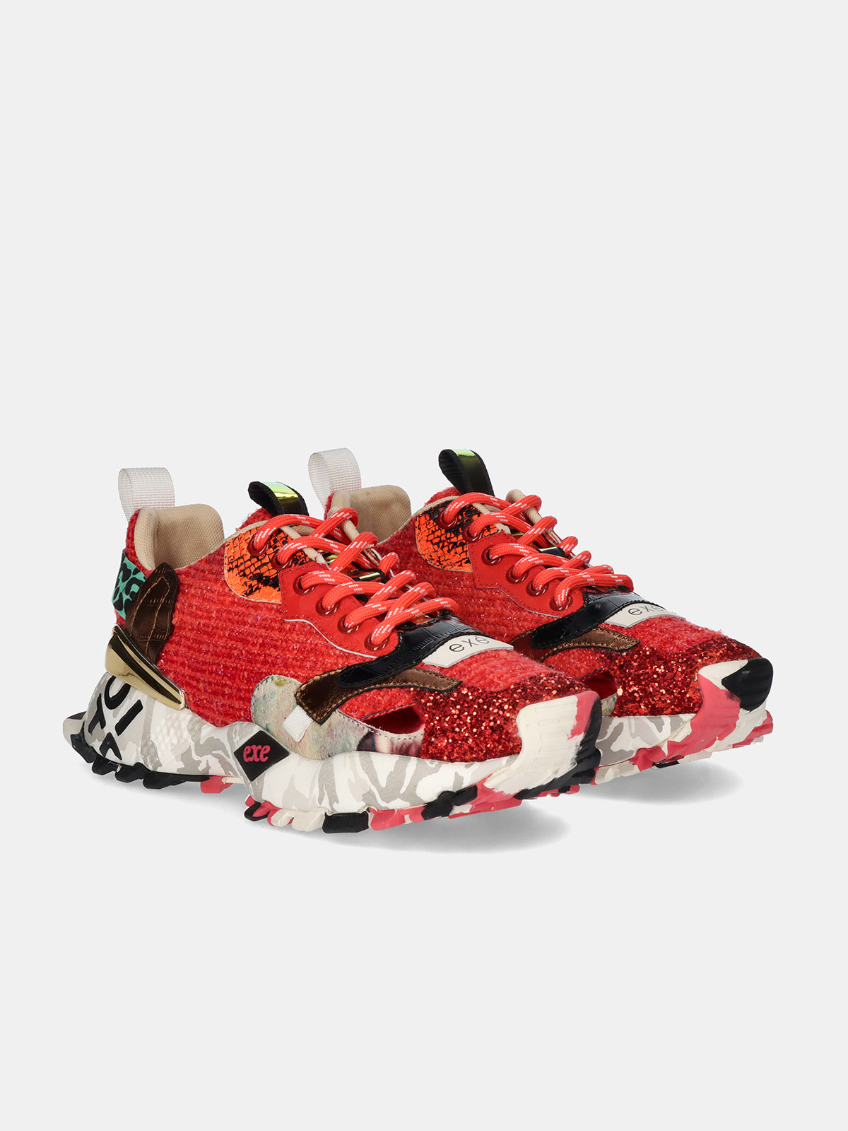 134-209 LEATHER RED