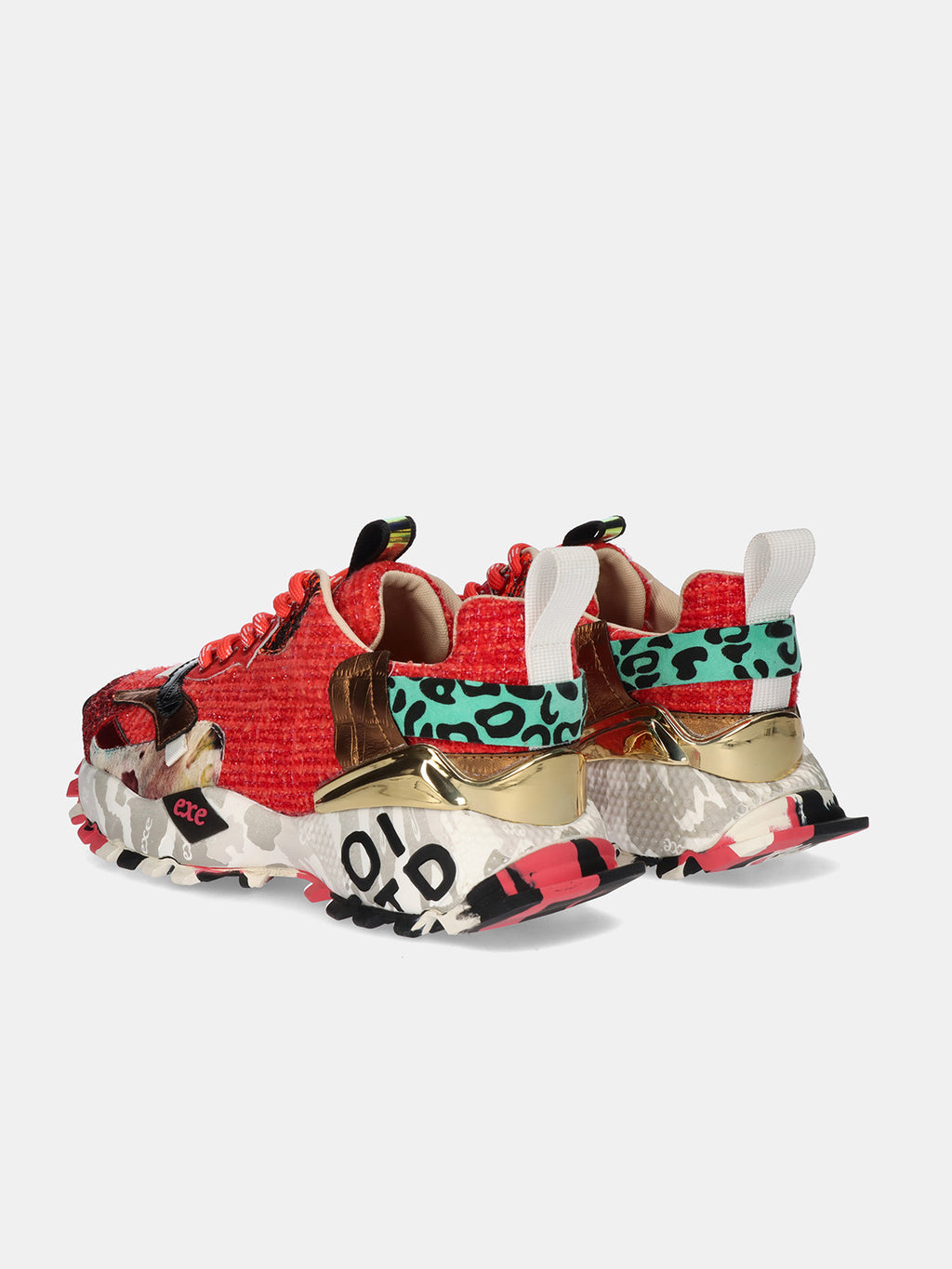 134-209 LEATHER RED
