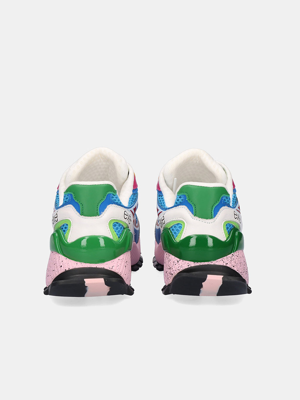 134-33 LEATHER BLUE FUXIA