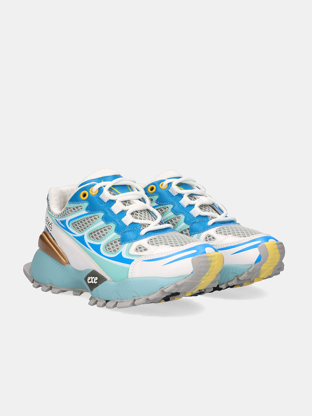 134-33 LEATHER GREY BLUE