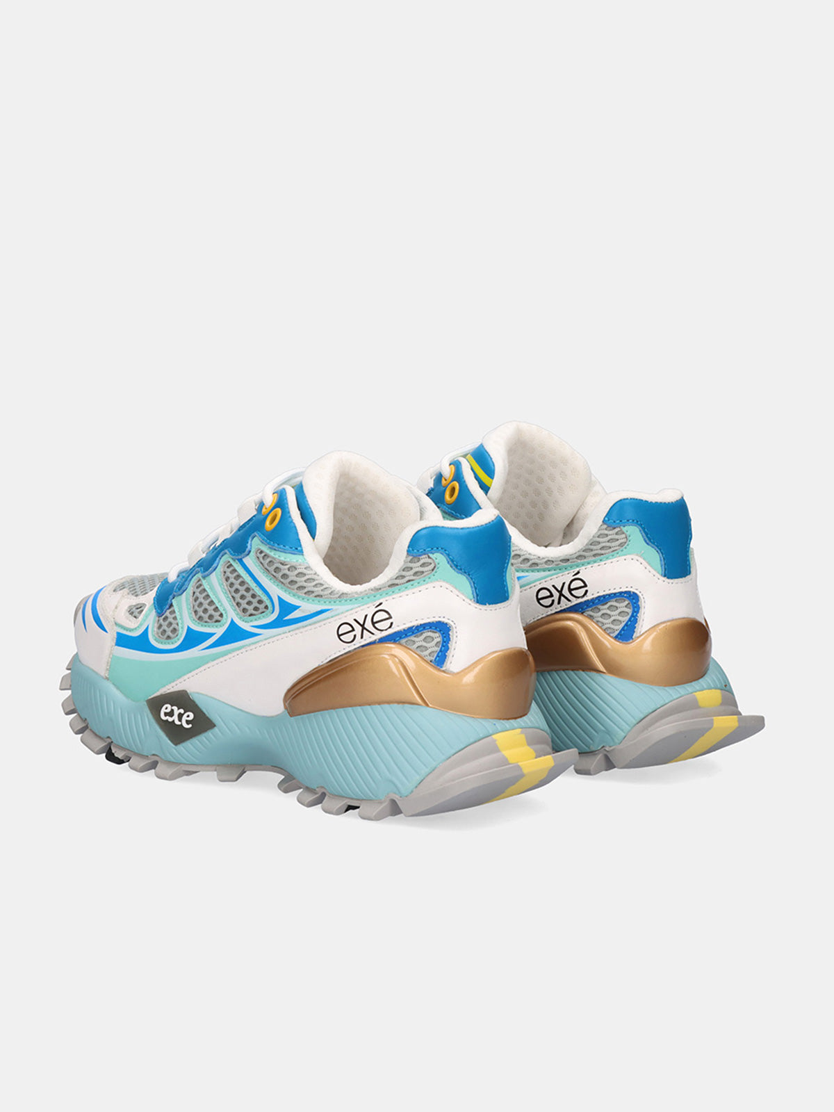 134-33 LEATHER GREY BLUE