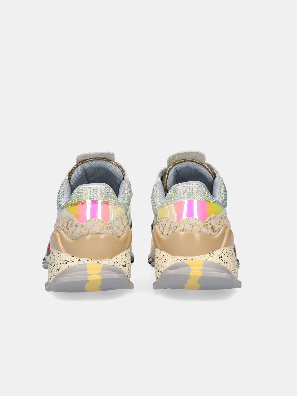 134-8 LEATHER OFFWHITE