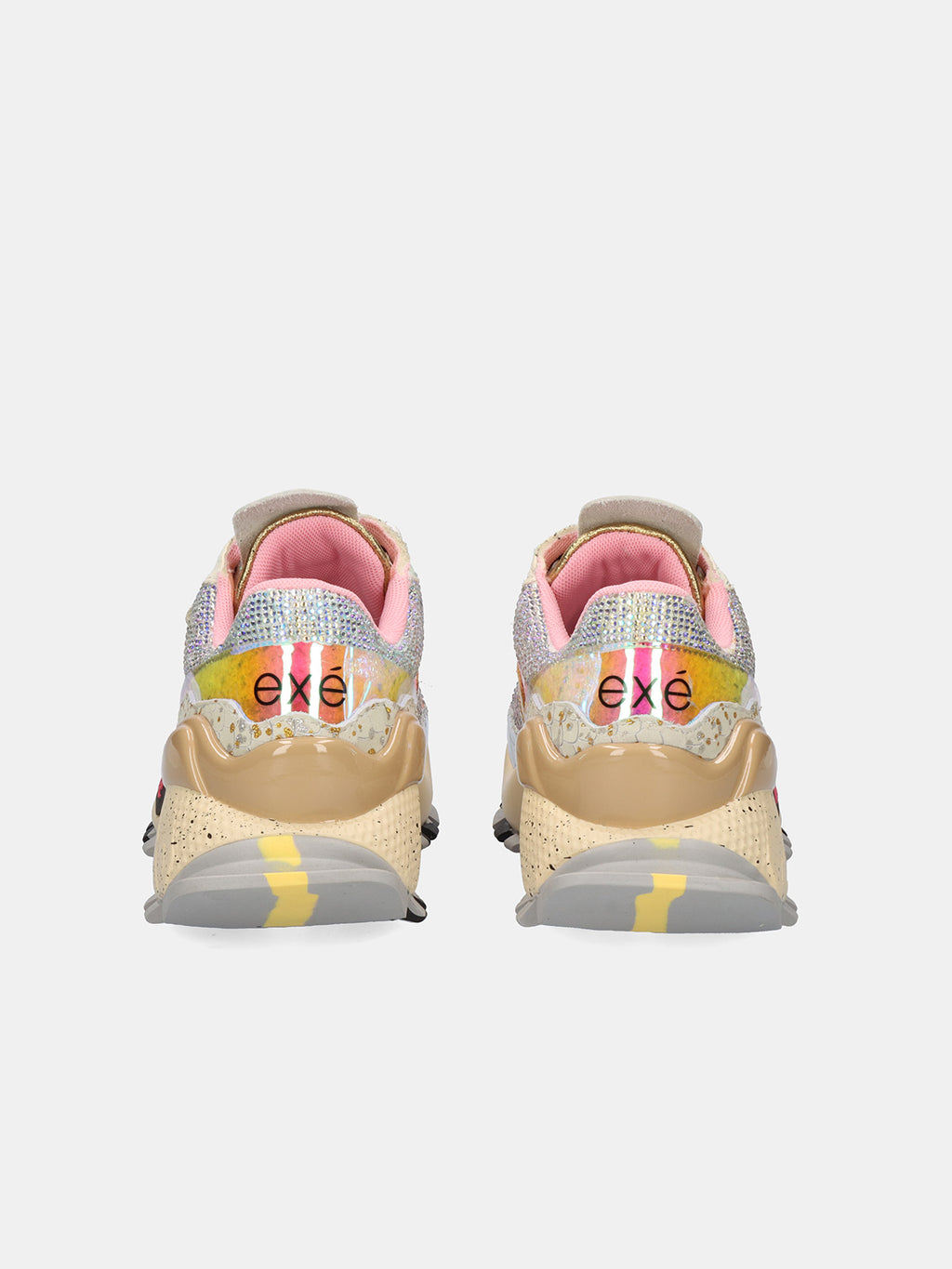 134-8 LEATHER WHITE GOLD