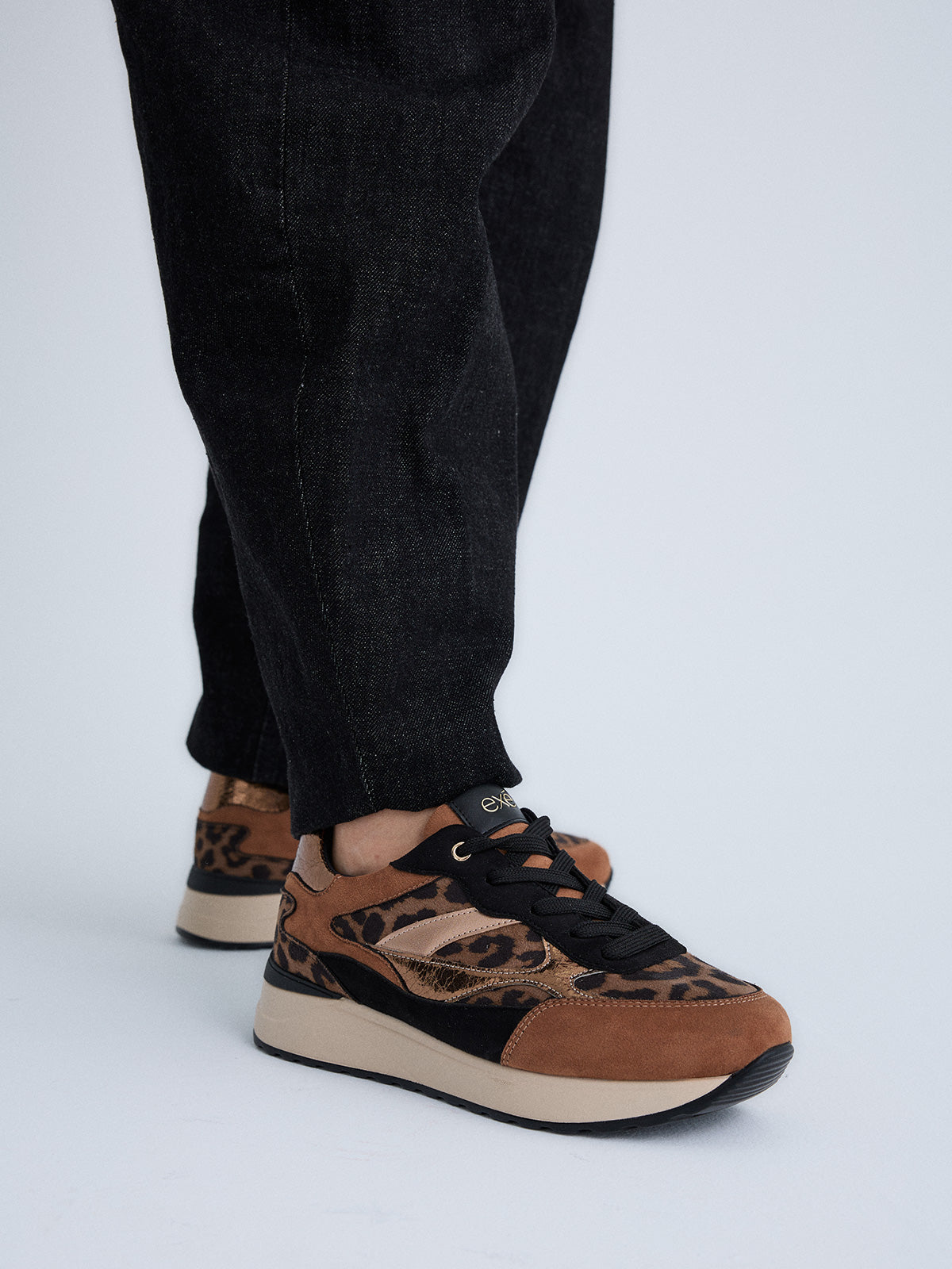 161-62EX13 TEXTIL CAMEL BLACK