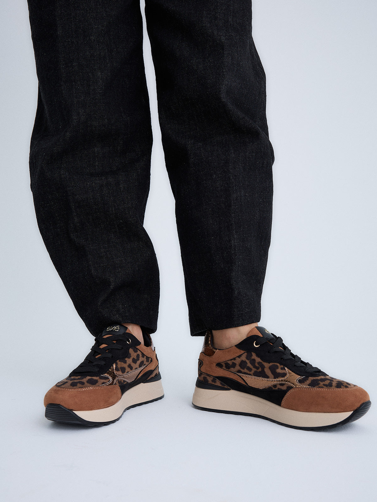 161-62EX13 TEXTIL CAMEL BLACK