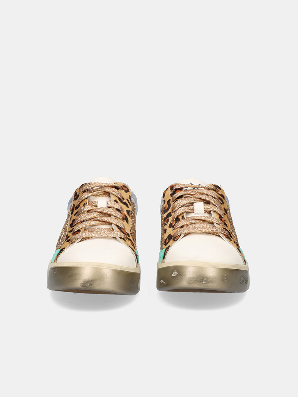 1864-2 LEATHER WHITE SILVER