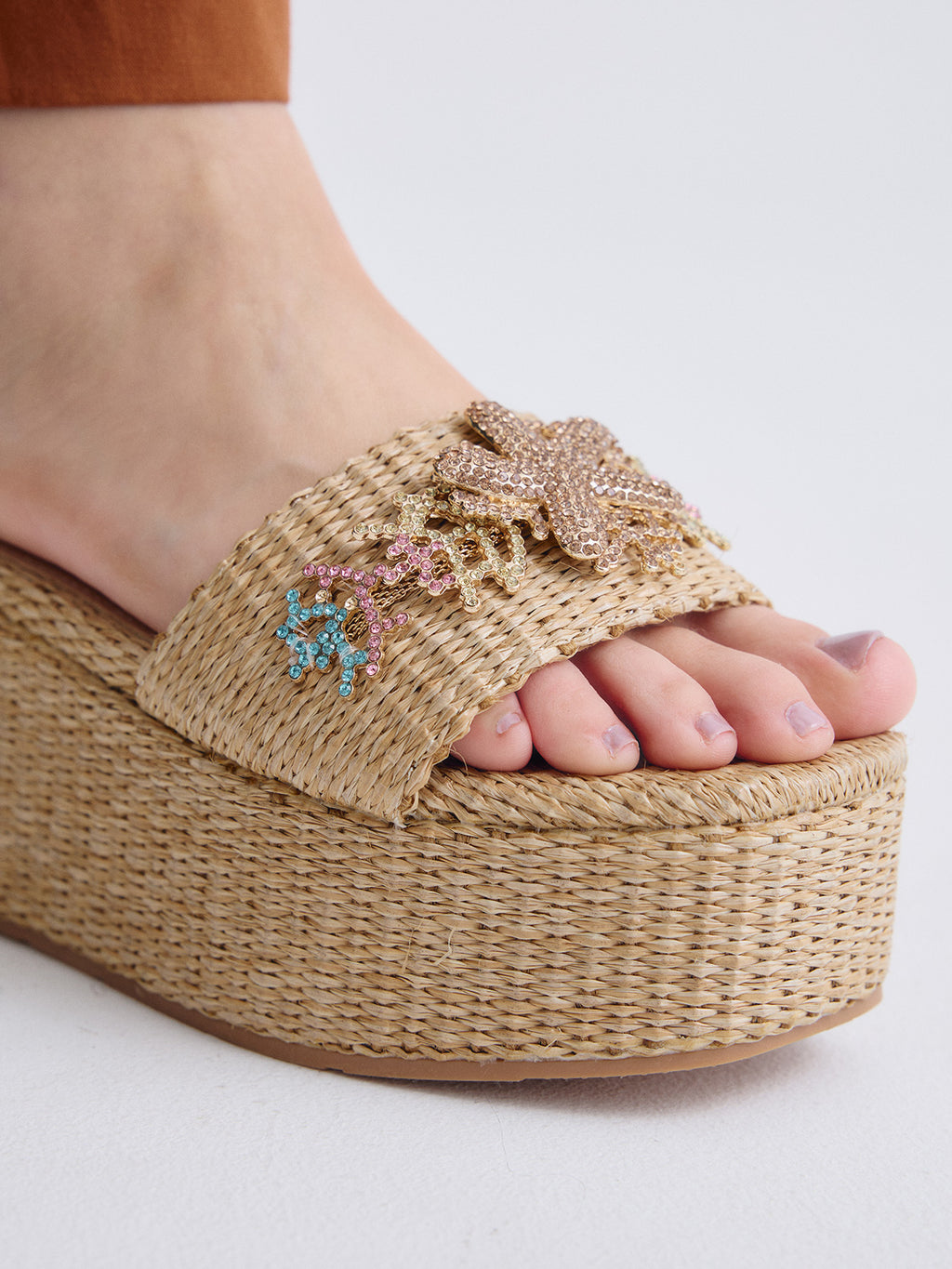 19180-1 RAFFIA TAUPE