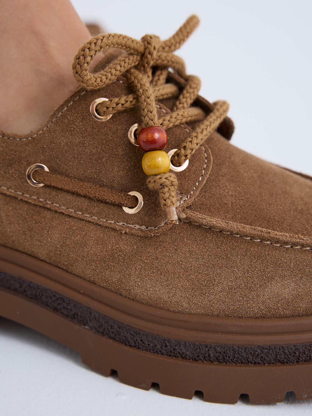 25781-01 SUEDE CAMEL