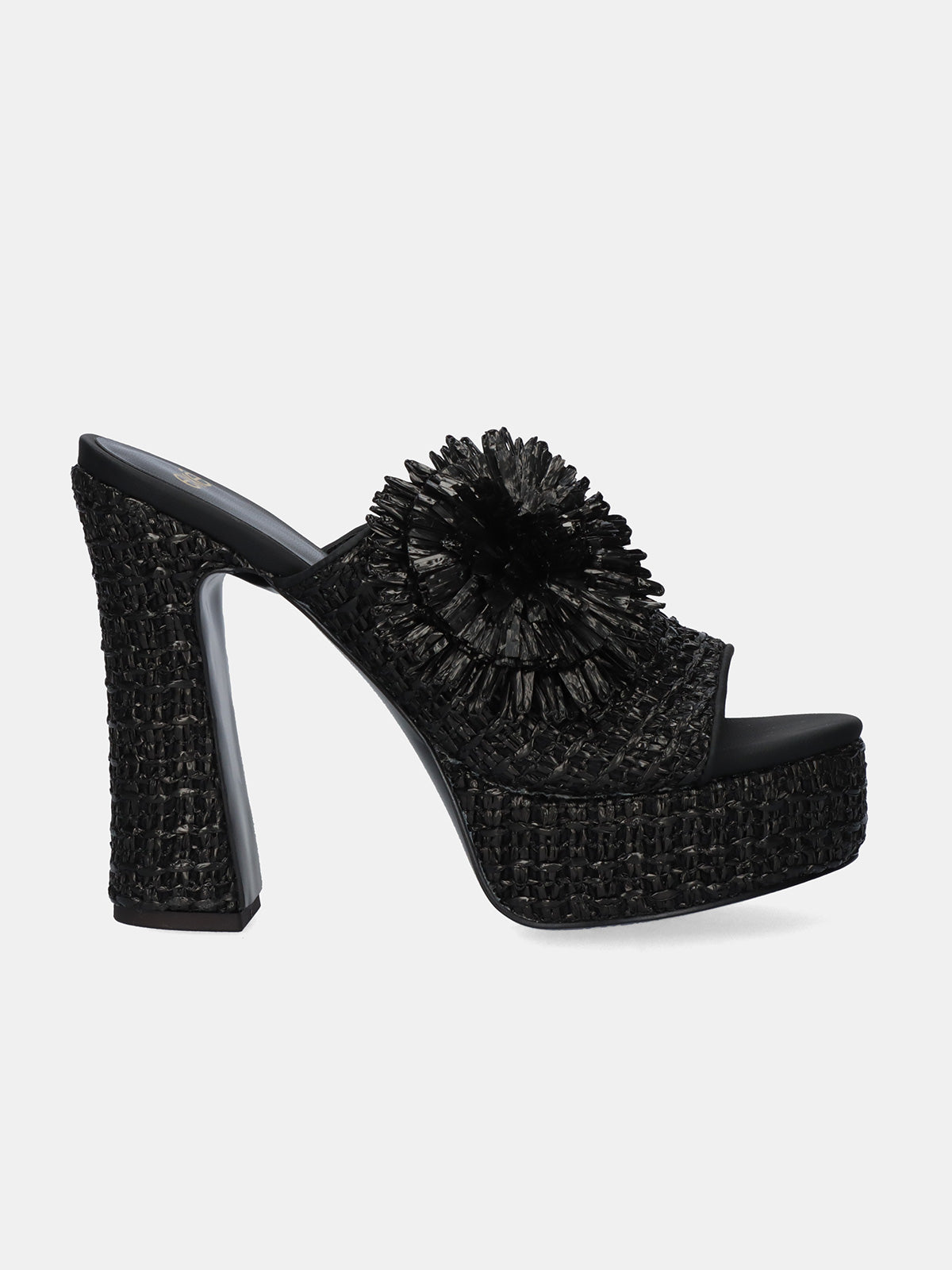 2640-01 RAFFIA BLACK