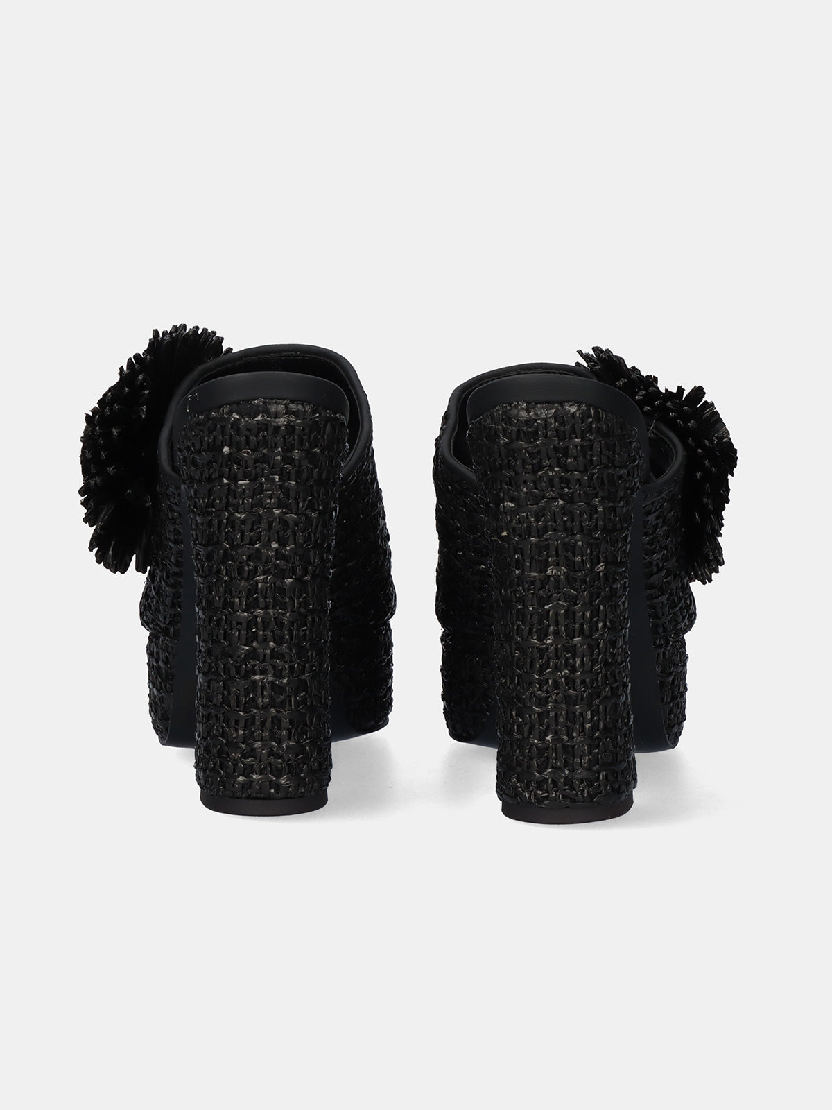 2640-01 RAFFIA BLACK