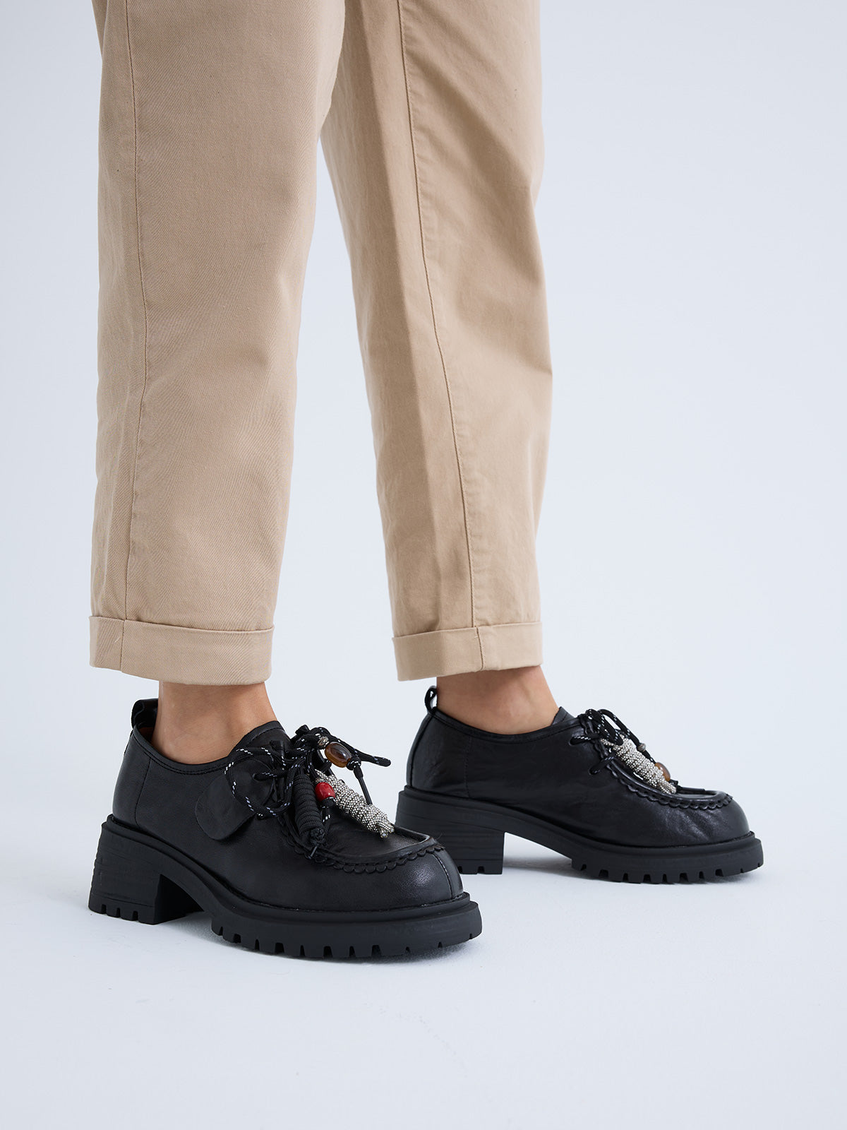 2661B LEATHER BLACK