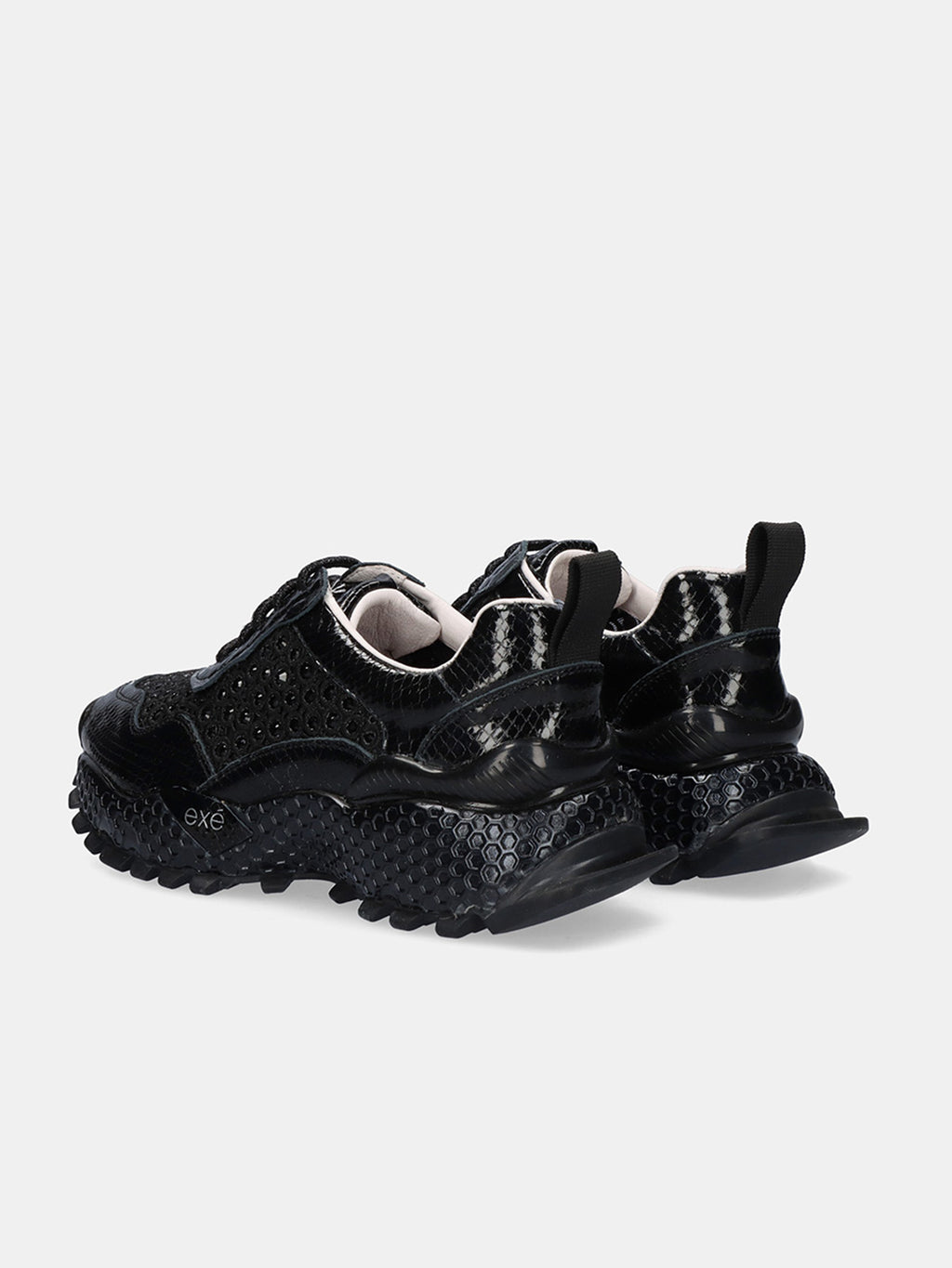 3020-1 LEATHER BLACK