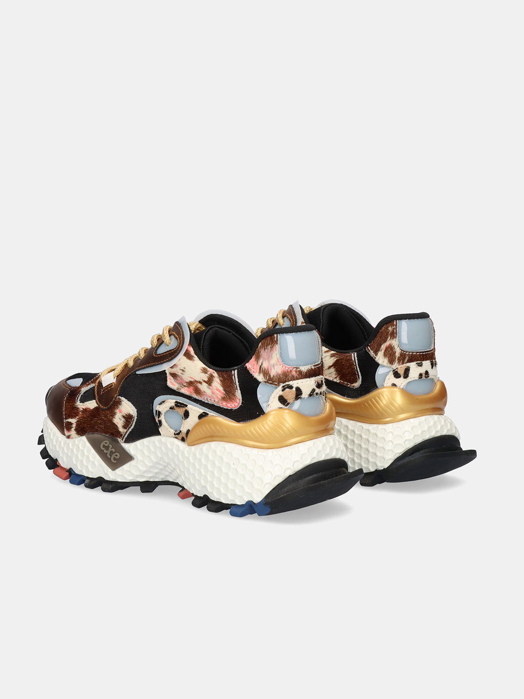 3020-10 LEATHER BRONZE BLACK