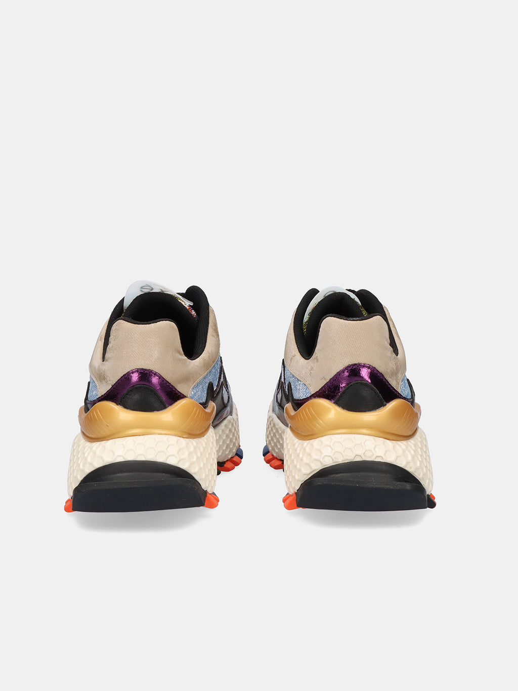 3020-2 LEATHER BLUE DENIM