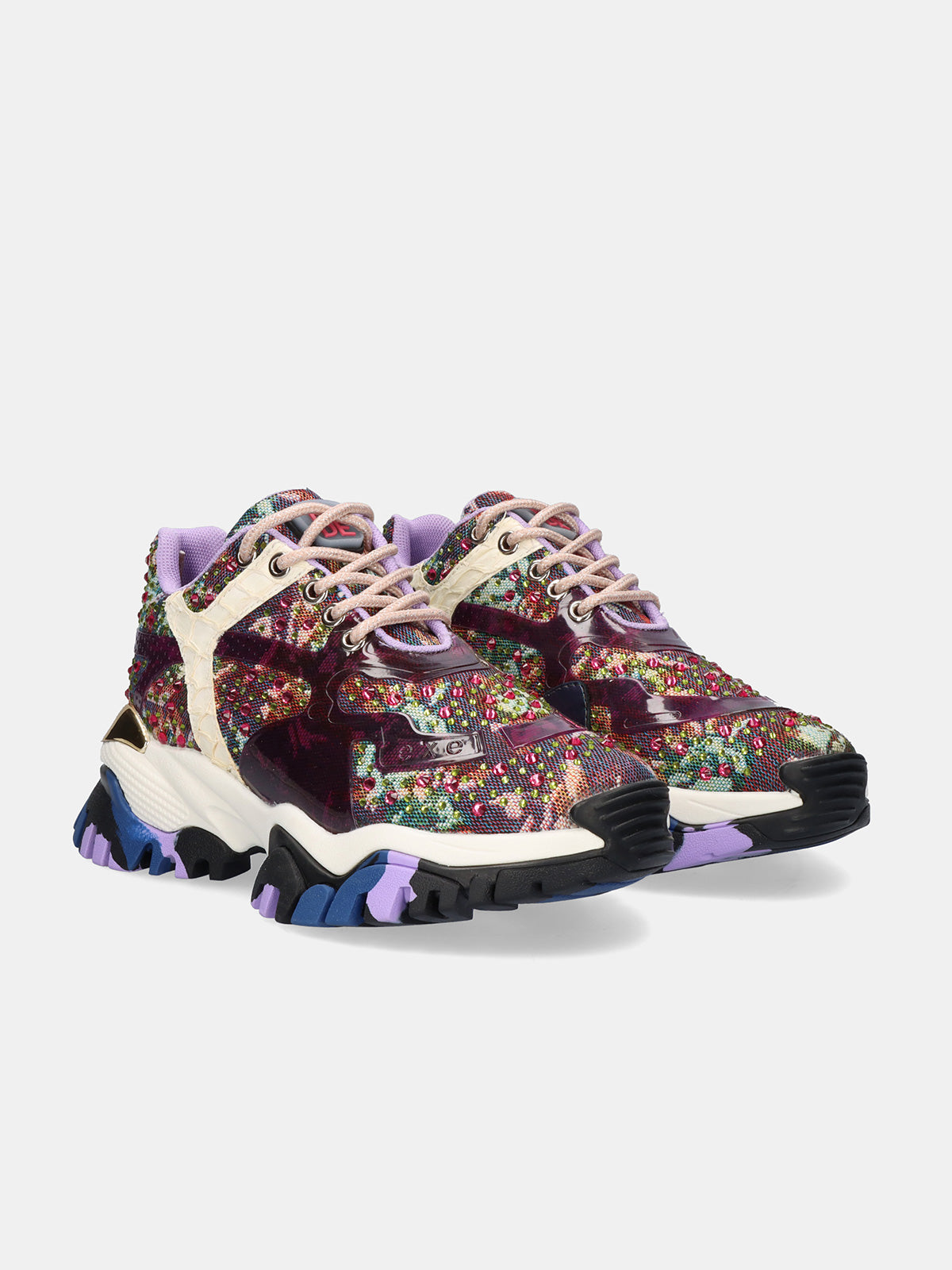 3925-3 LEATHER PURPLE