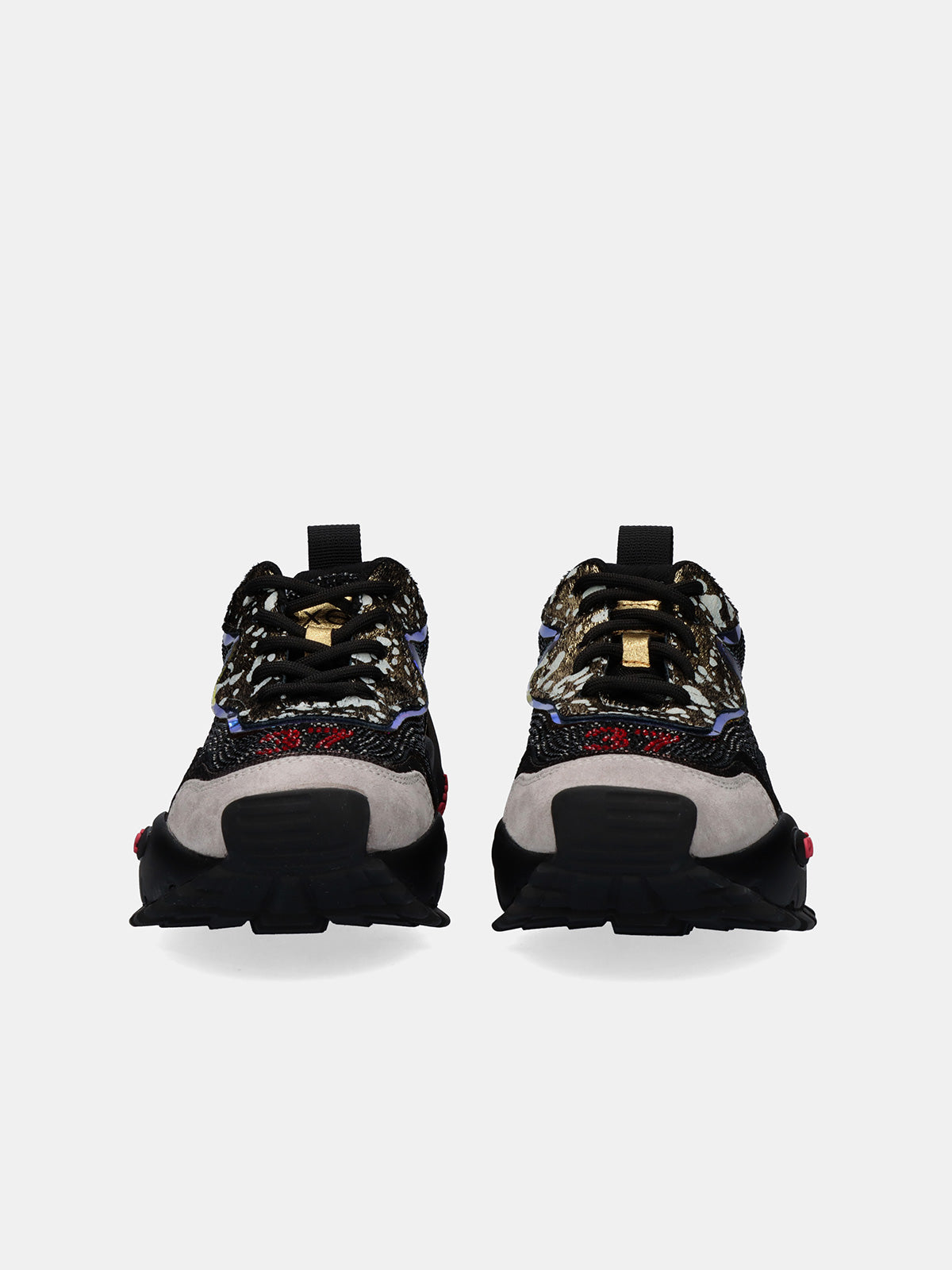 4032-1A LEATHER BLACK GOLD