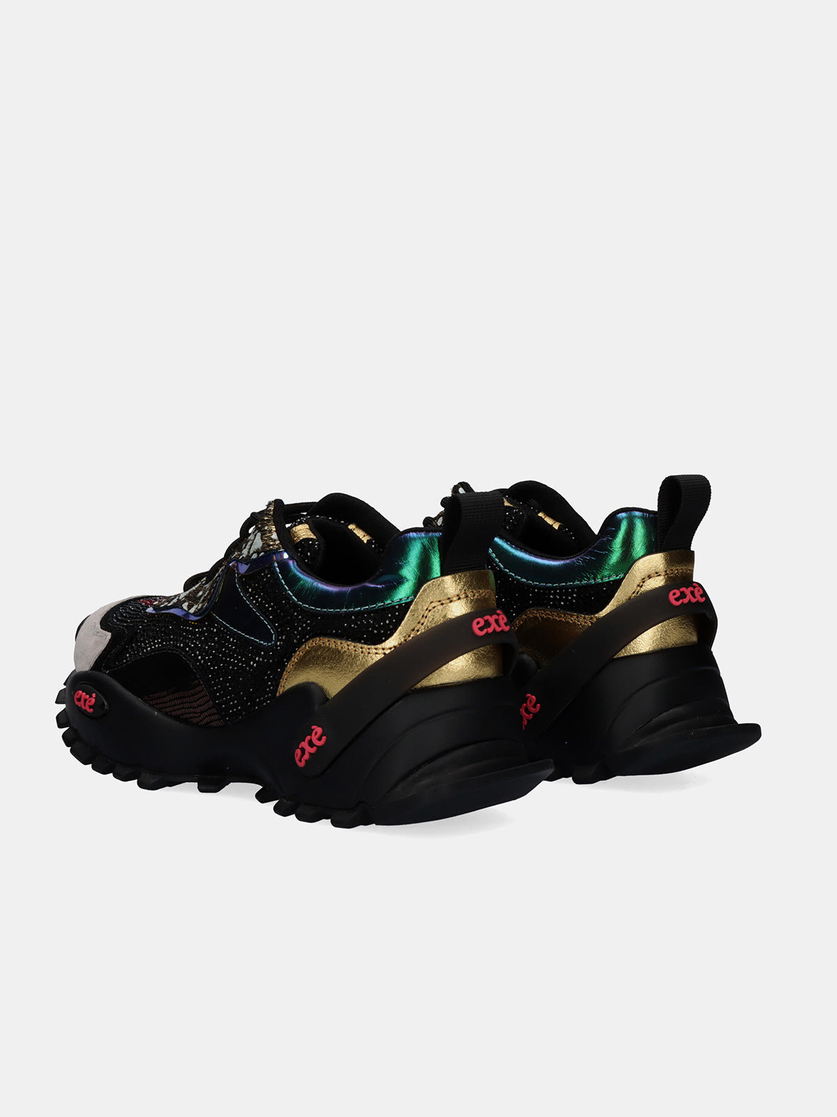 4032-1A LEATHER BLACK GOLD