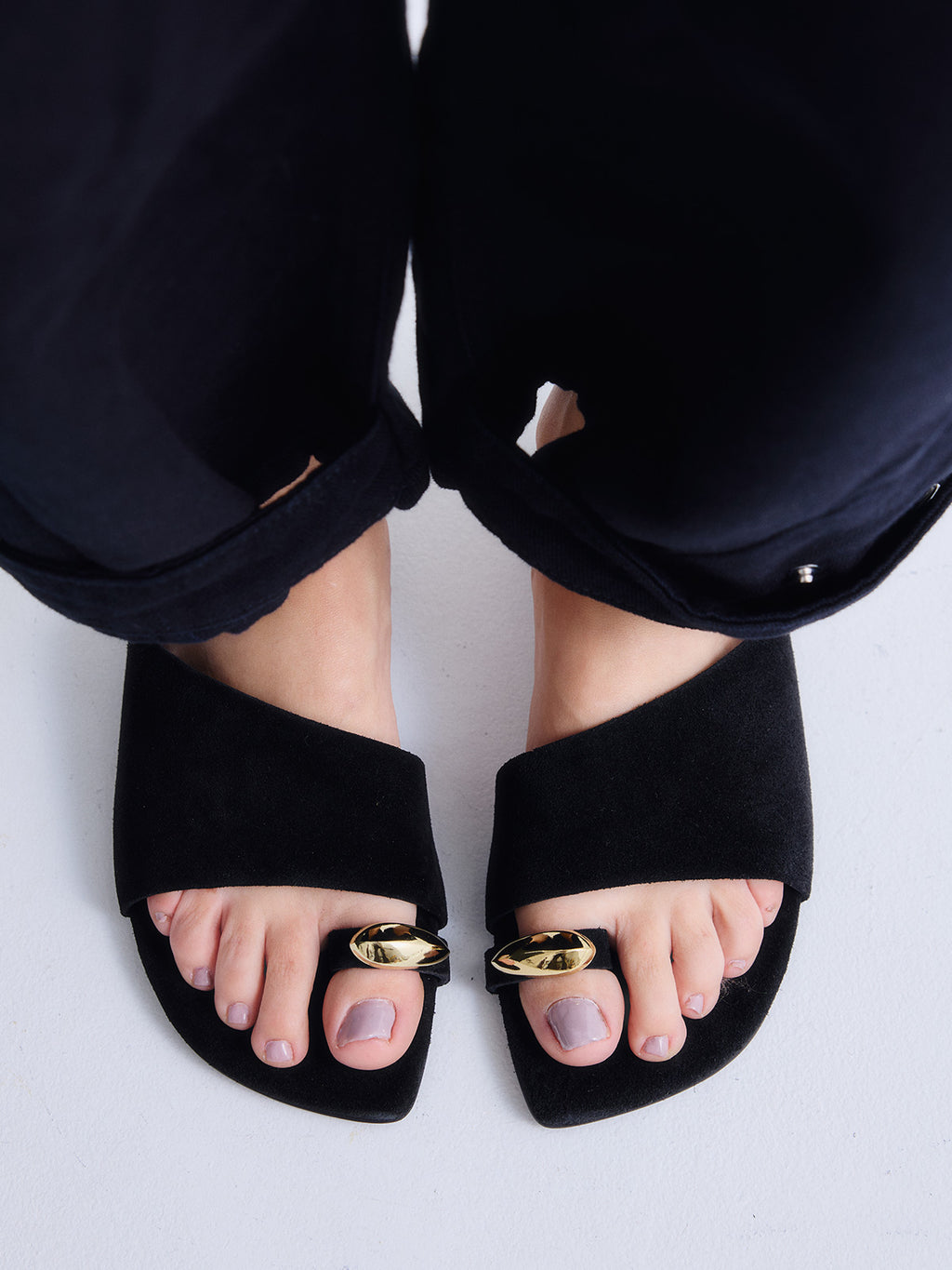 415 SUMMER SUEDE BLACK