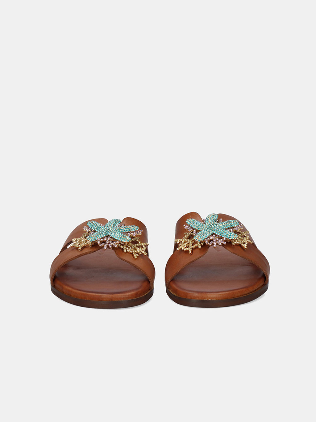 500 GOLDIE LEATHER BROWN