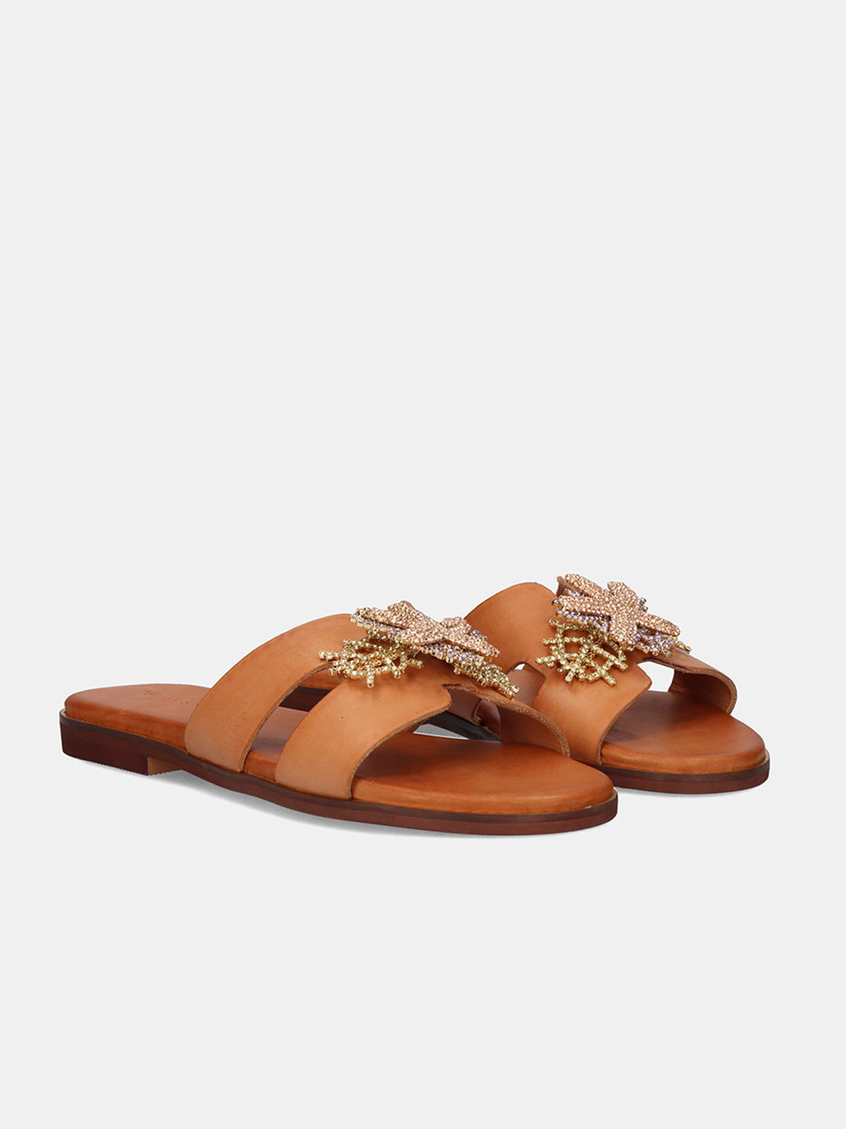 500 GOLDIE LEATHER TAN