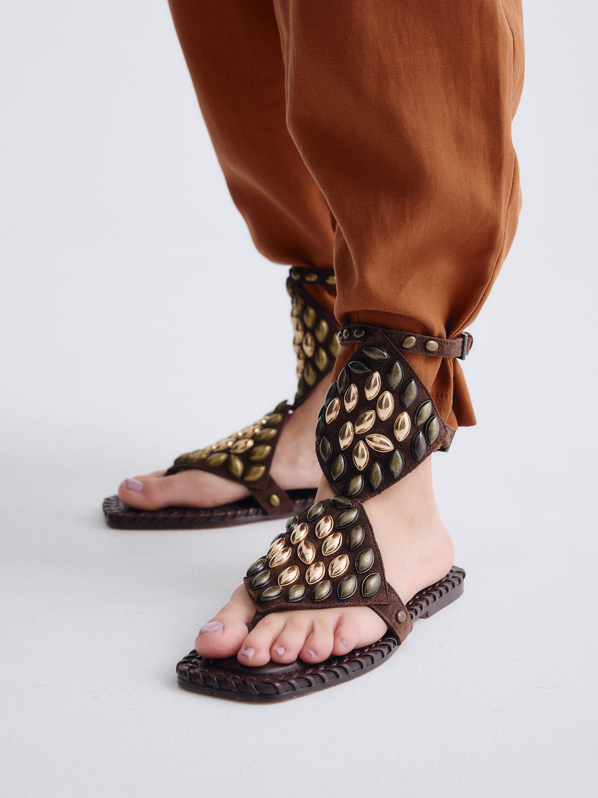517-9 LEATHER BROWN