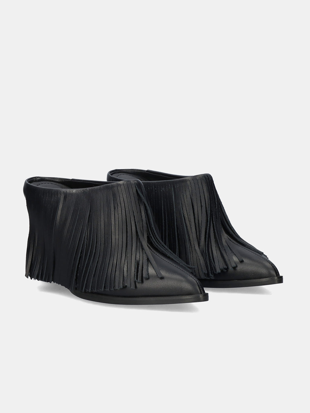 519 VERONICA LEATHER BLACK