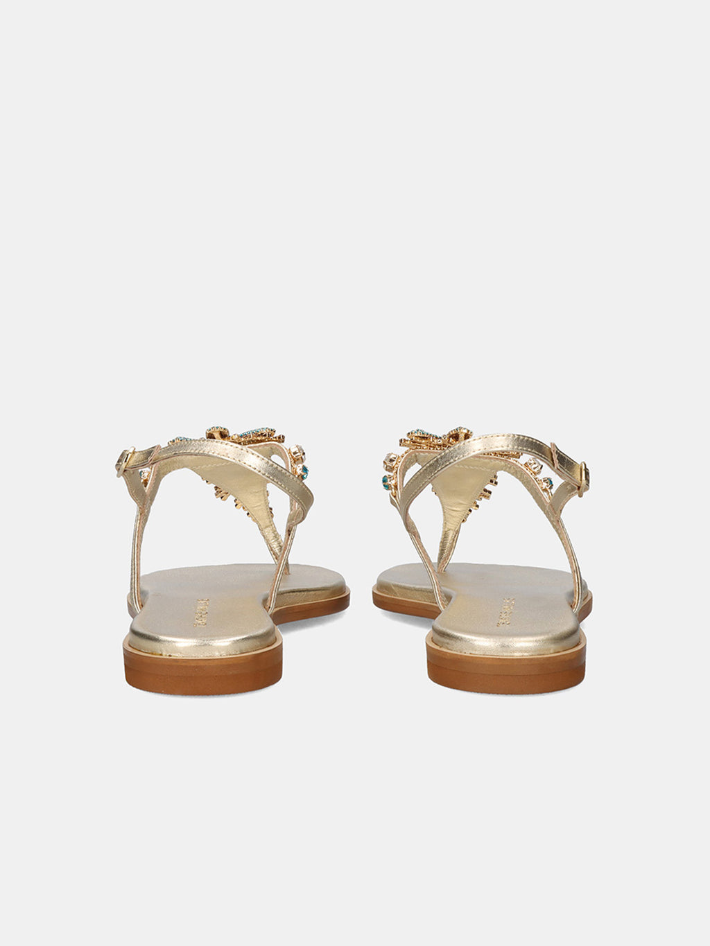 522 LORIS LEATHER GOLD