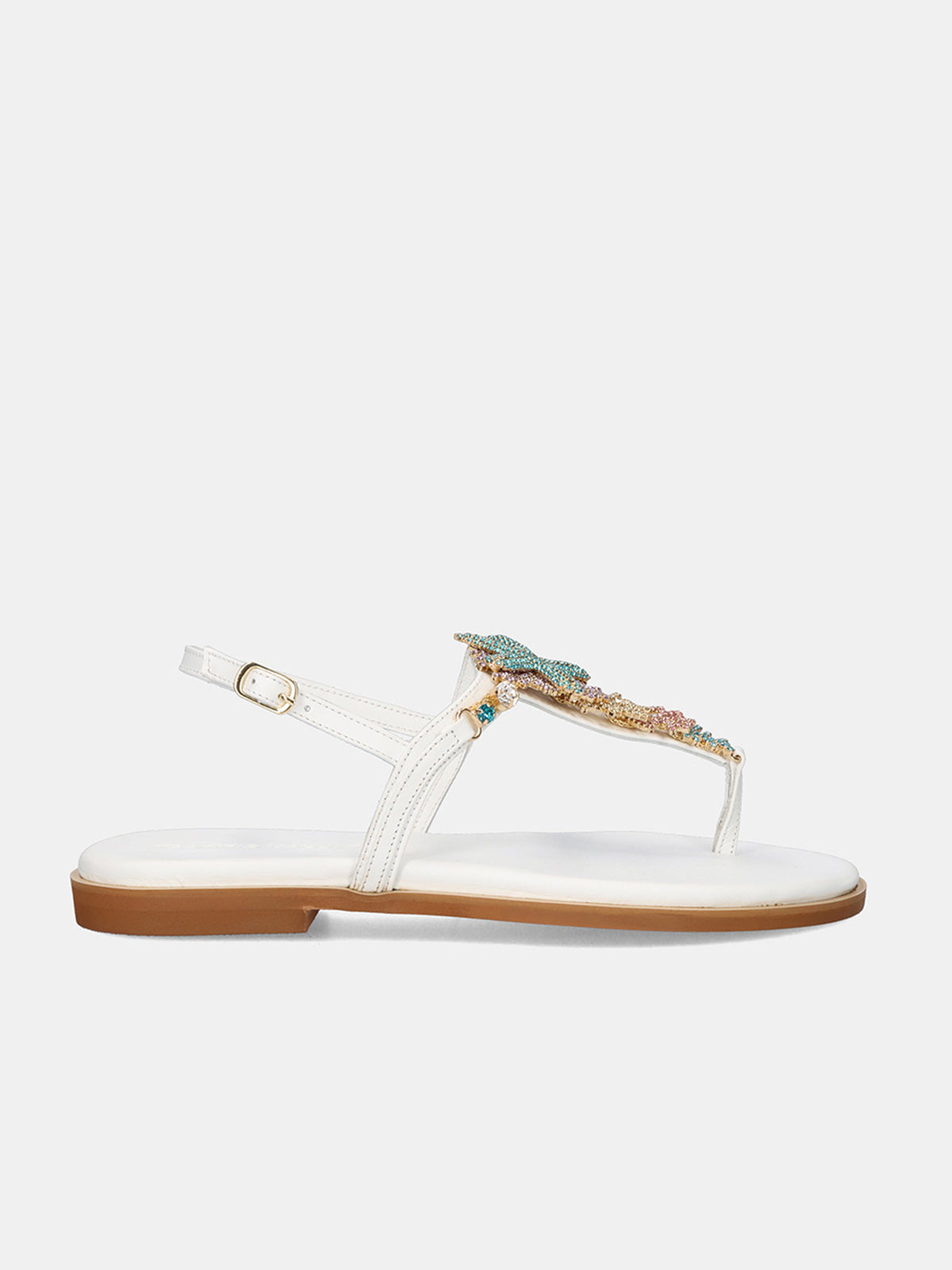 522 LORIS LEATHER WHITE