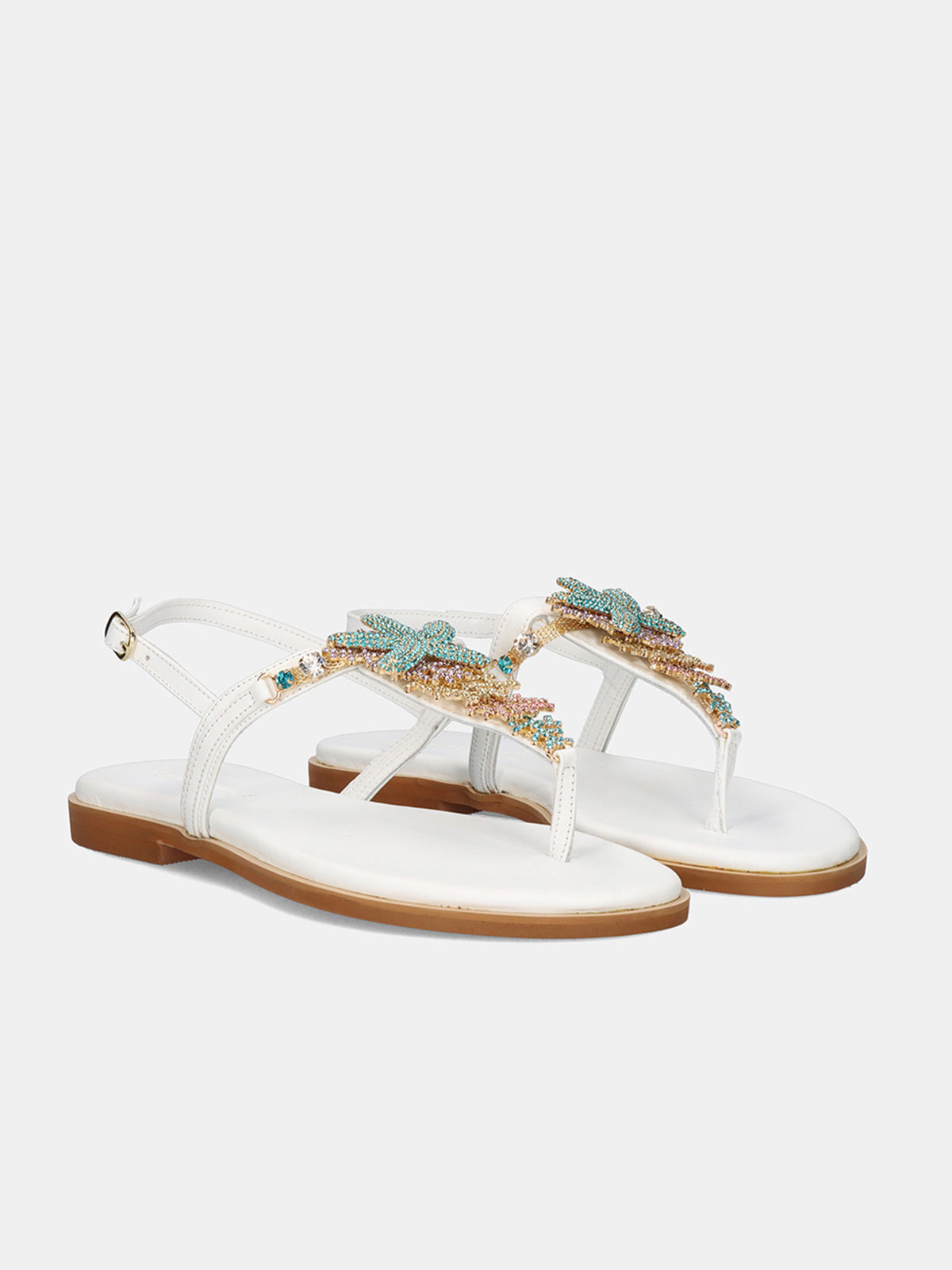 522 LORIS LEATHER WHITE