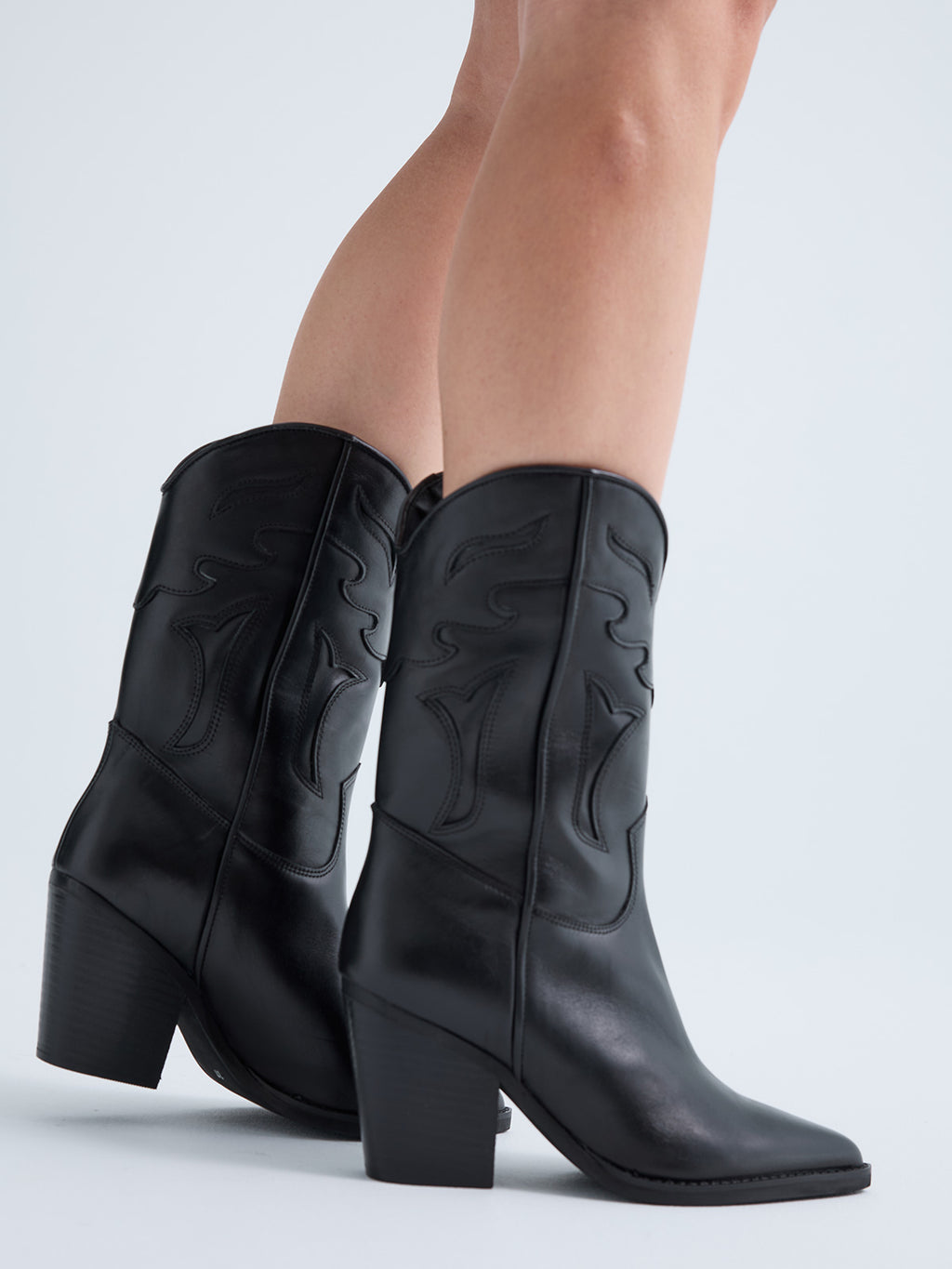 527 ORLANDO LEATHER BLACK
