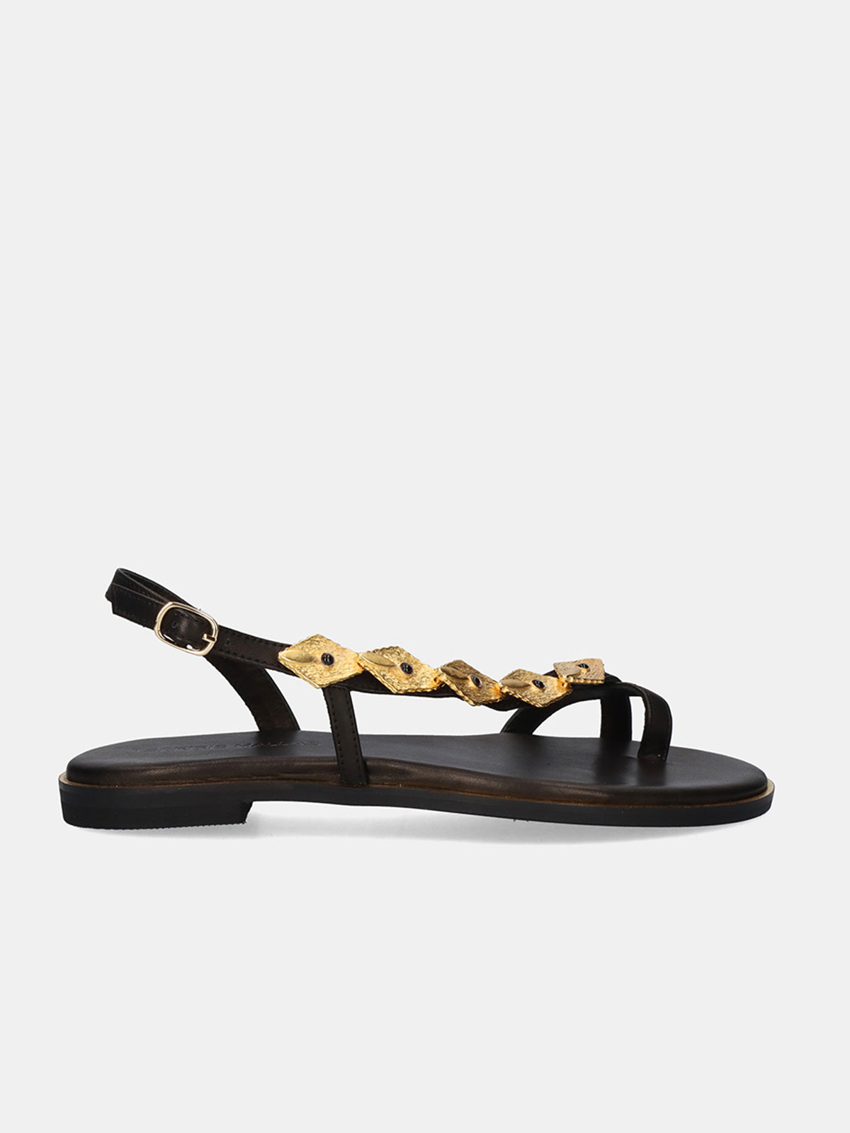 554 GOLDIE LEATHER BLACK GOLD