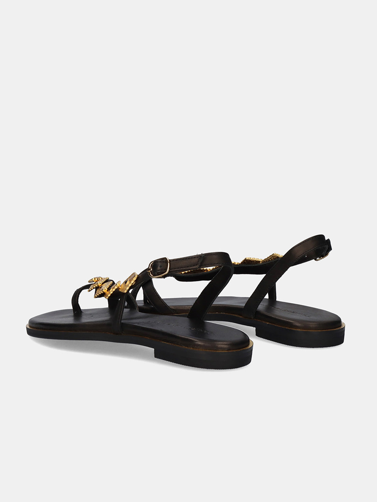 554 GOLDIE LEATHER BLACK GOLD