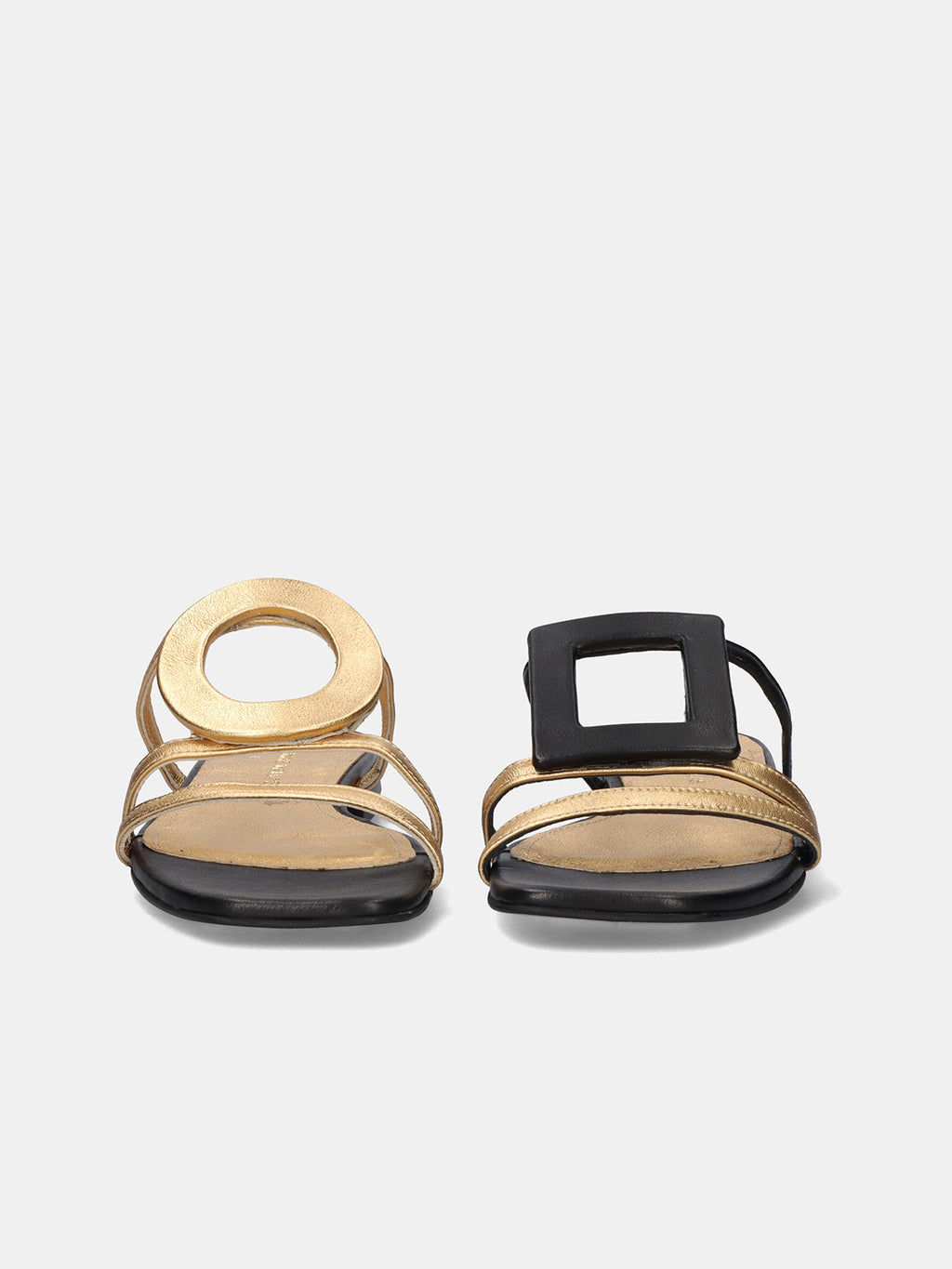 580 FEDRA LEATHER BLACK GOLD
