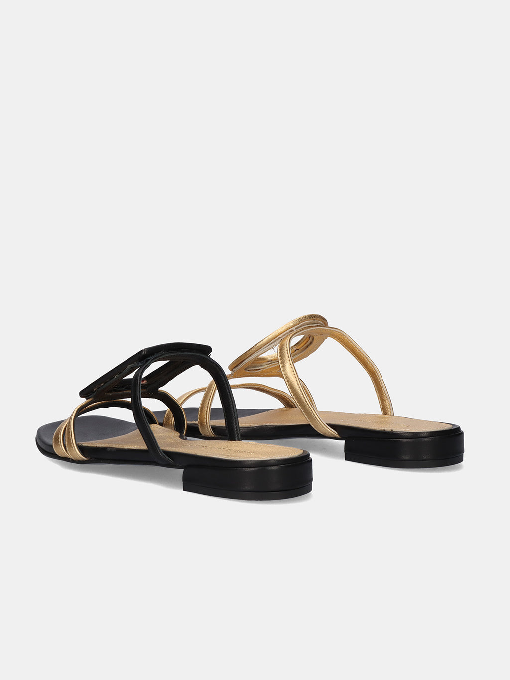 580 FEDRA LEATHER BLACK GOLD